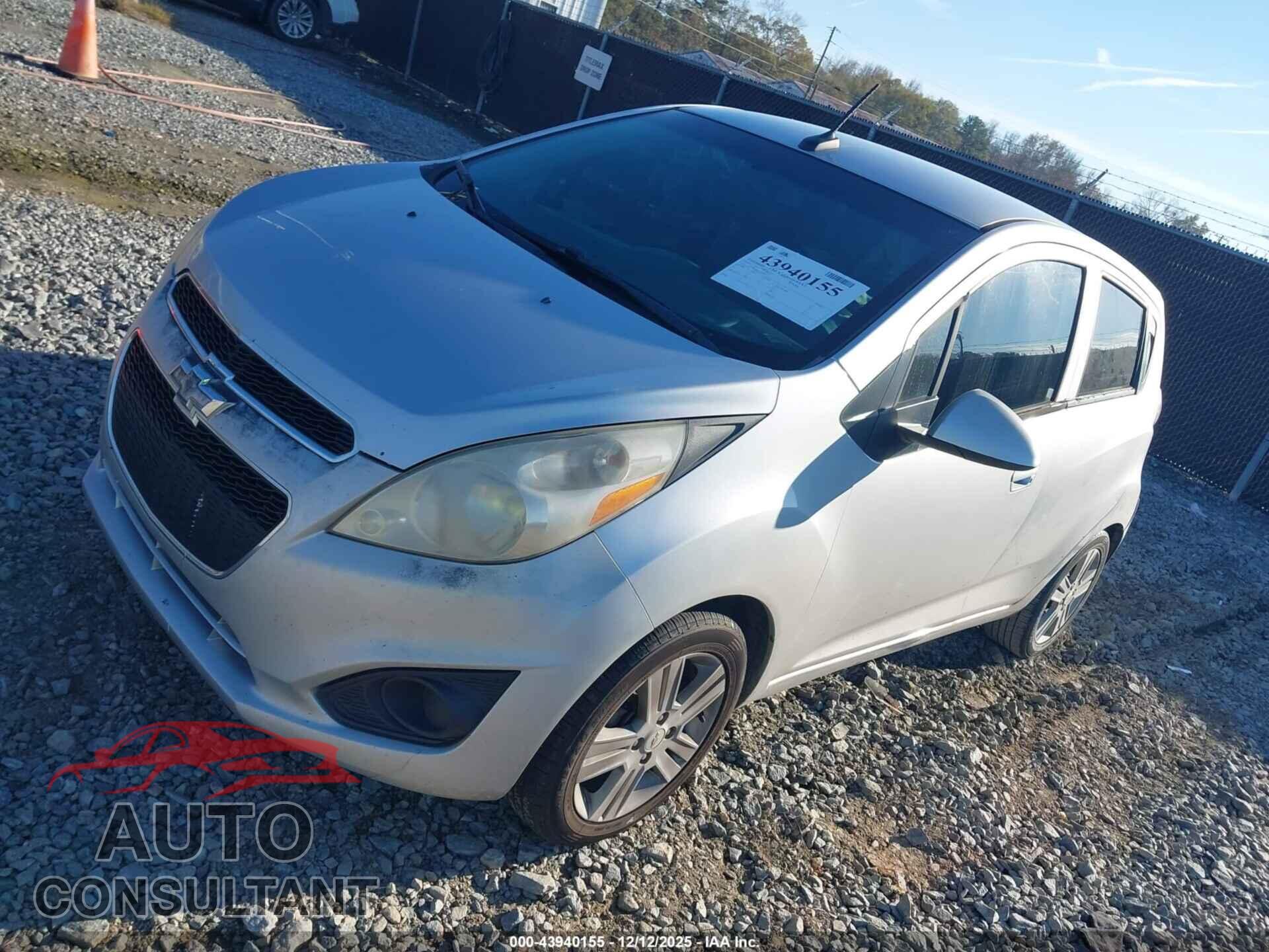 CHEVROLET SPARK 2014 - KL8CD6S96EC520041