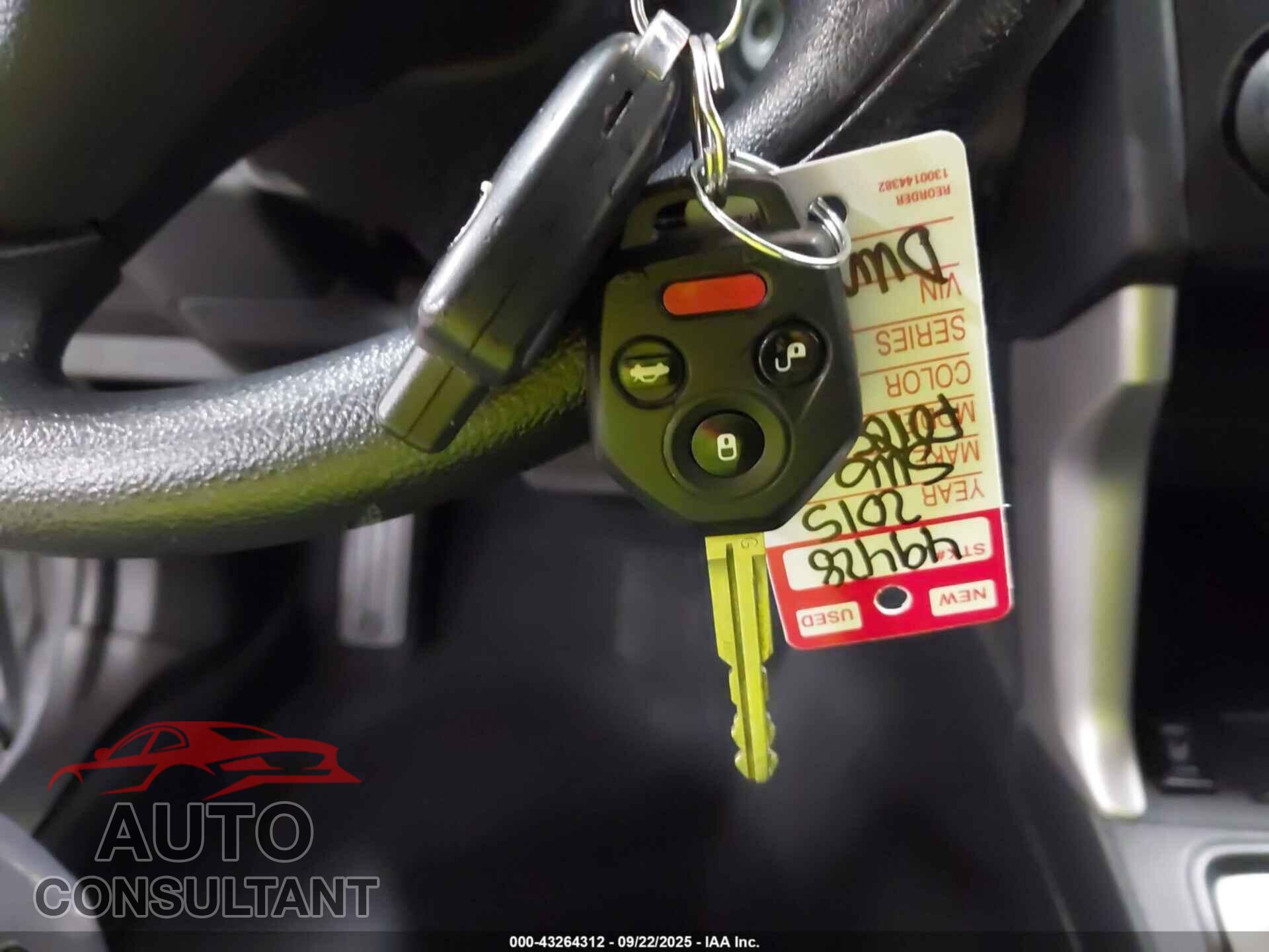 SUBARU FORESTER 2015 - JF2SJAFC5FH593461