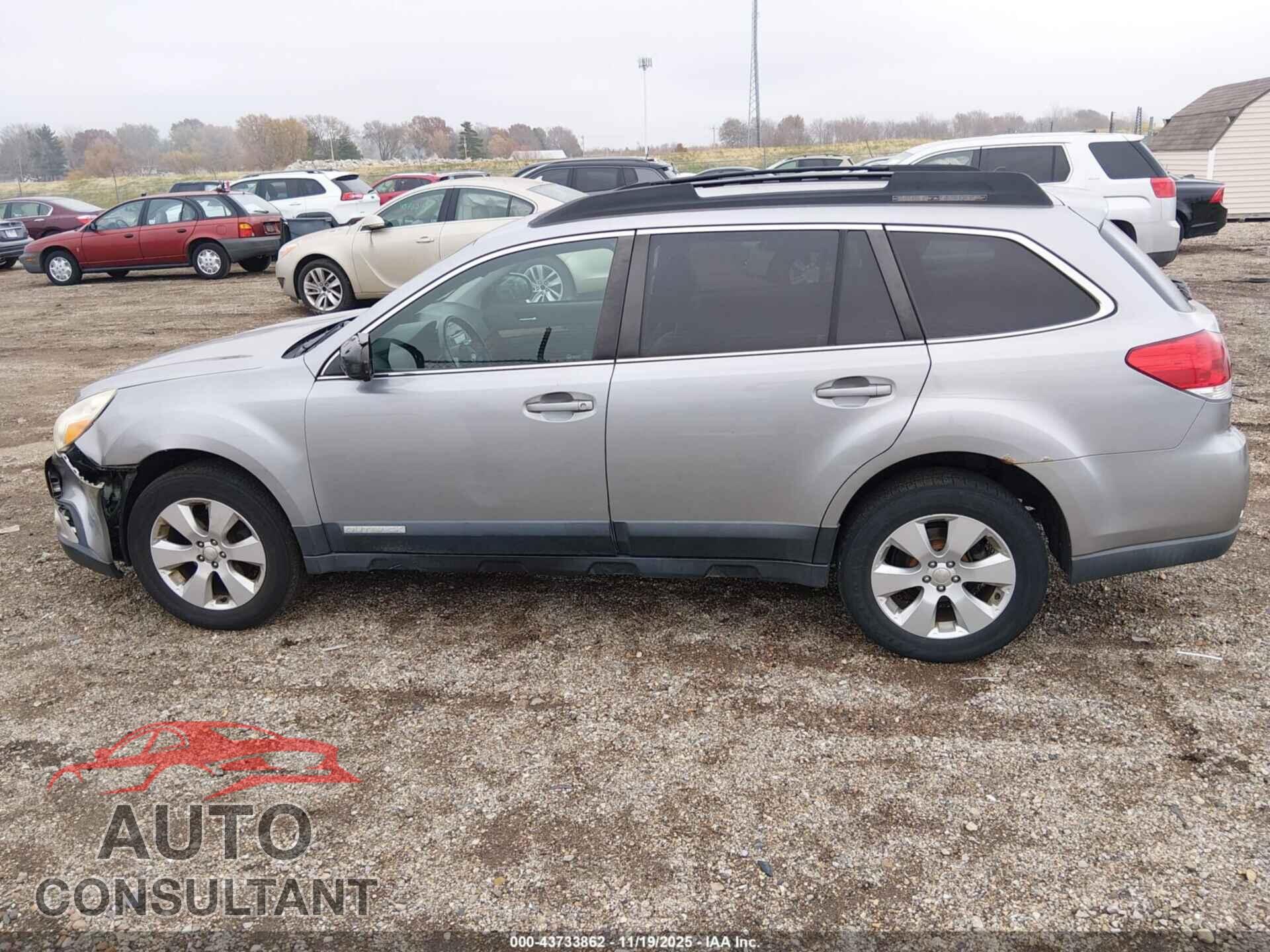 SUBARU OUTBACK 2011 - 4S4BRBKC8B3357764
