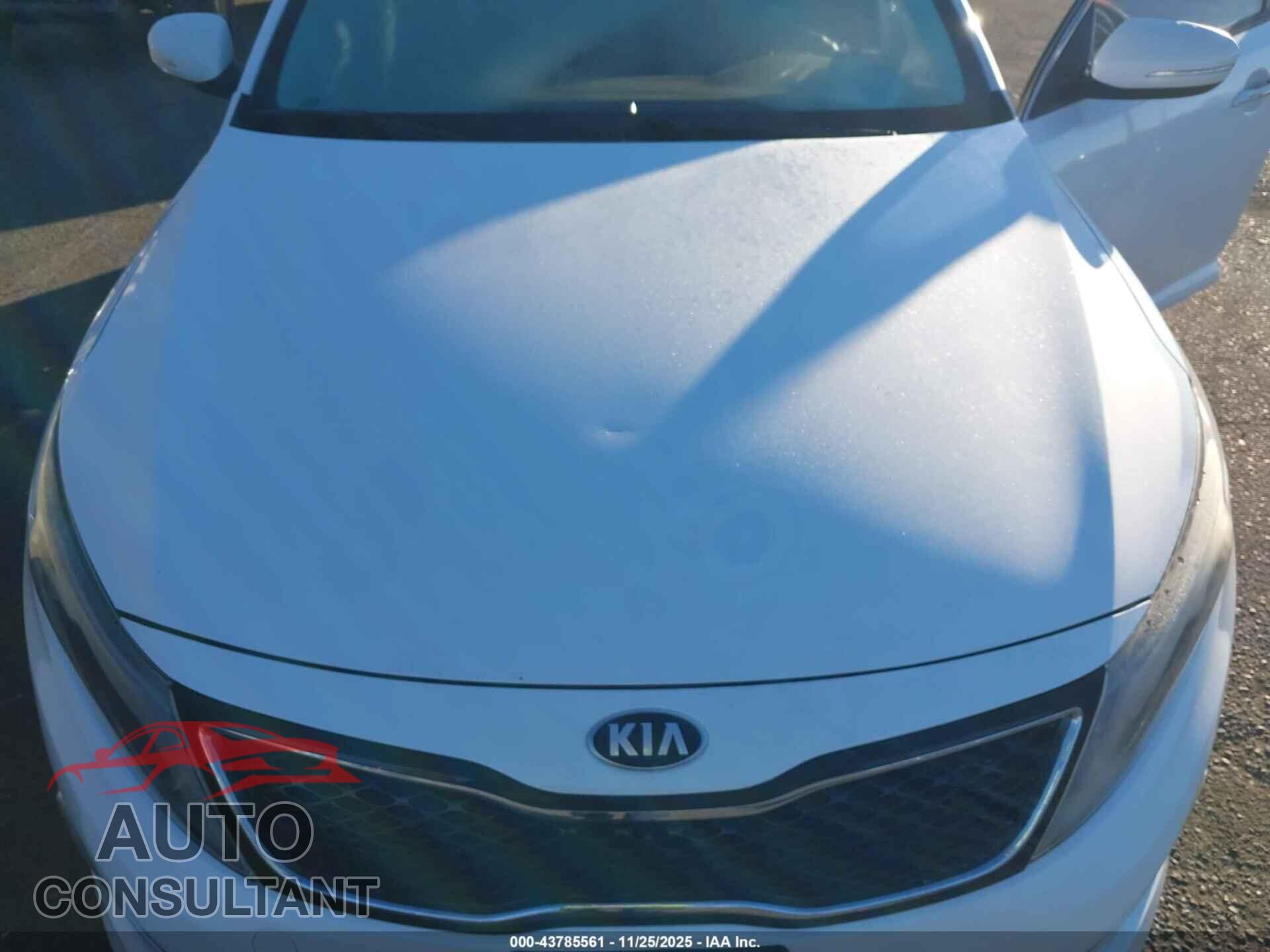 KIA OPTIMA 2014 - KNAGM4A70E5490226