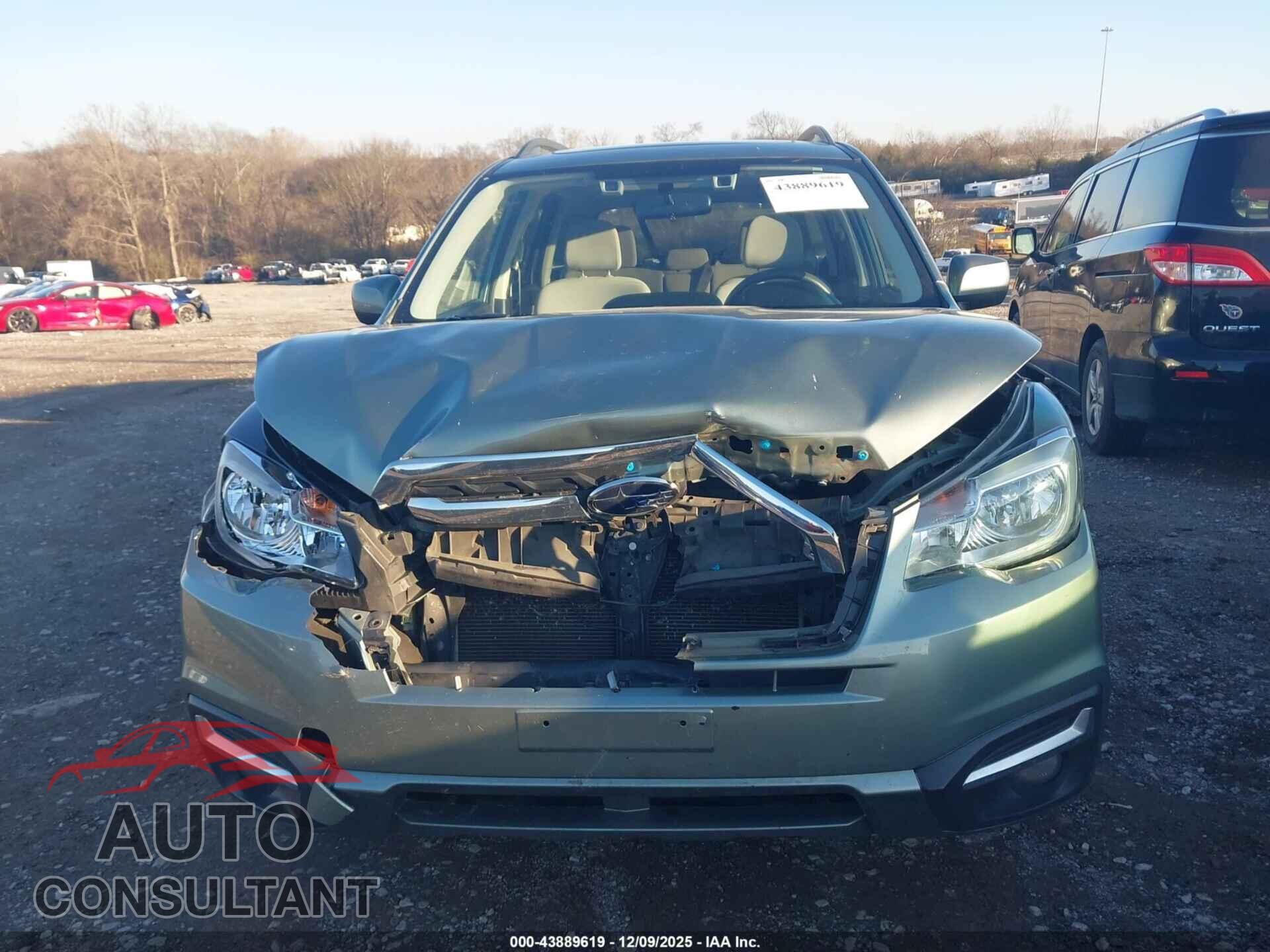 SUBARU FORESTER 2017 - JF2SJAGC8HH441885