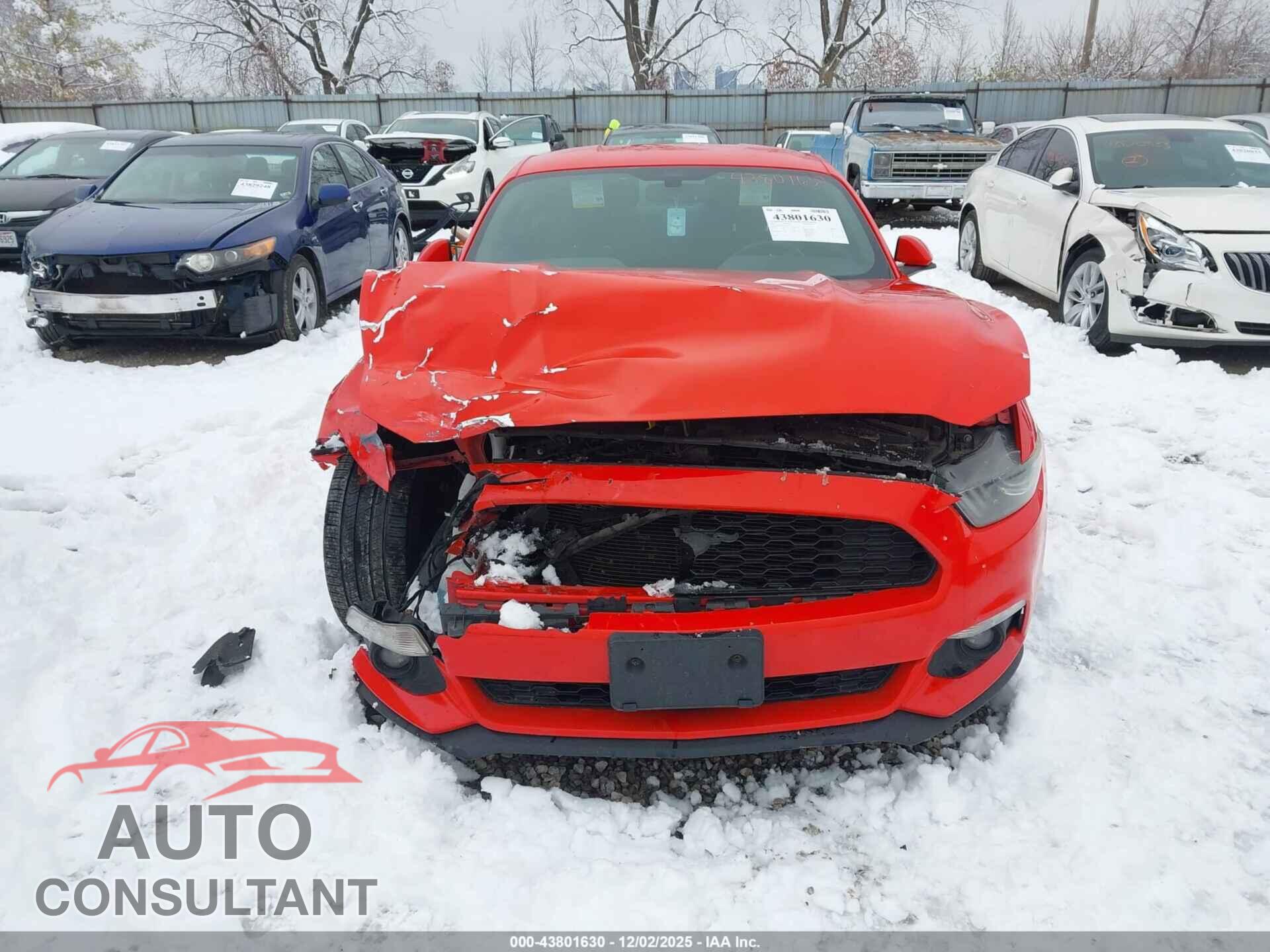 FORD MUSTANG 2015 - 1FA6P8TH4F5399518
