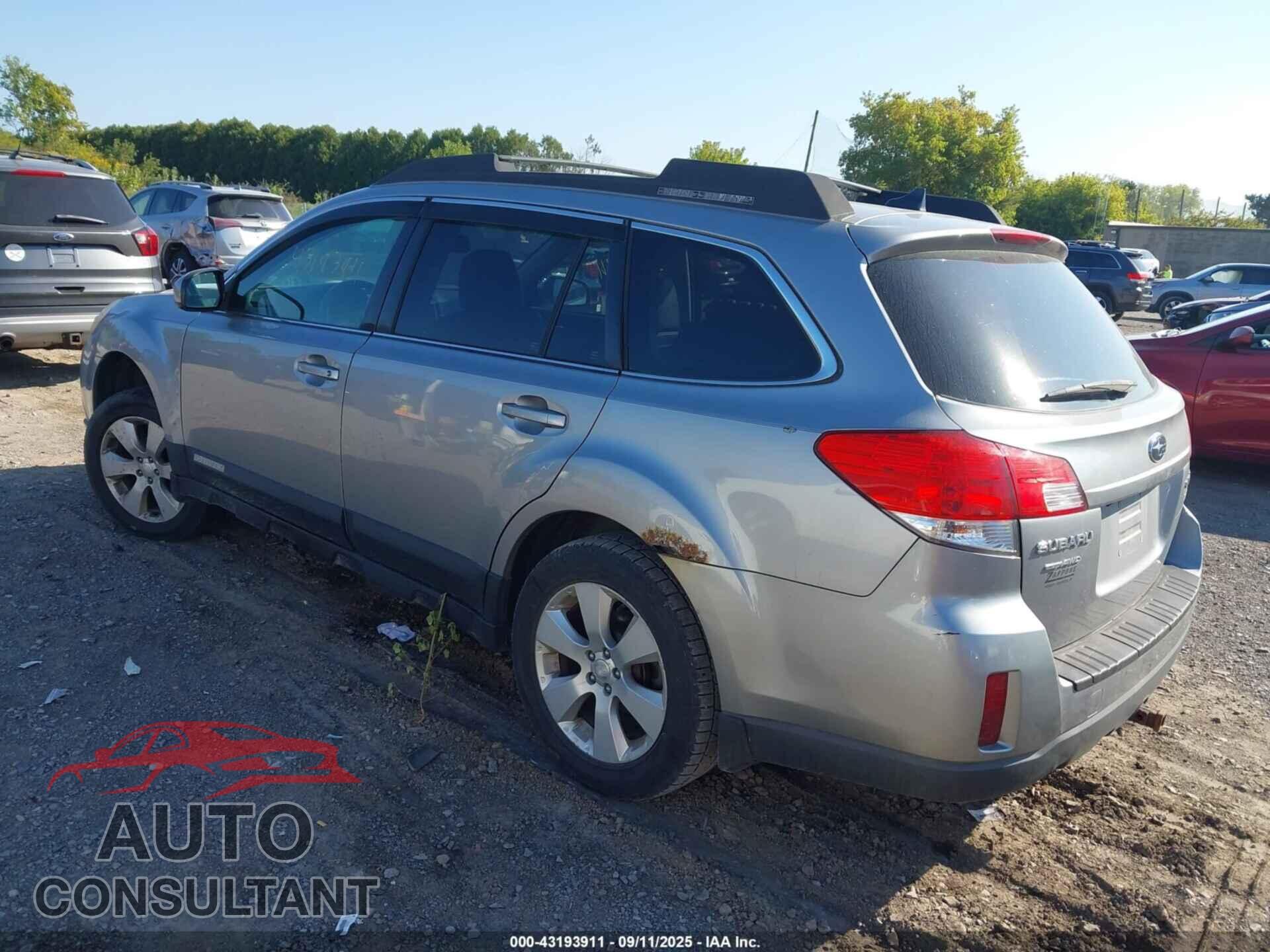 SUBARU OUTBACK 2011 - 4S4BRBLC5B3399565