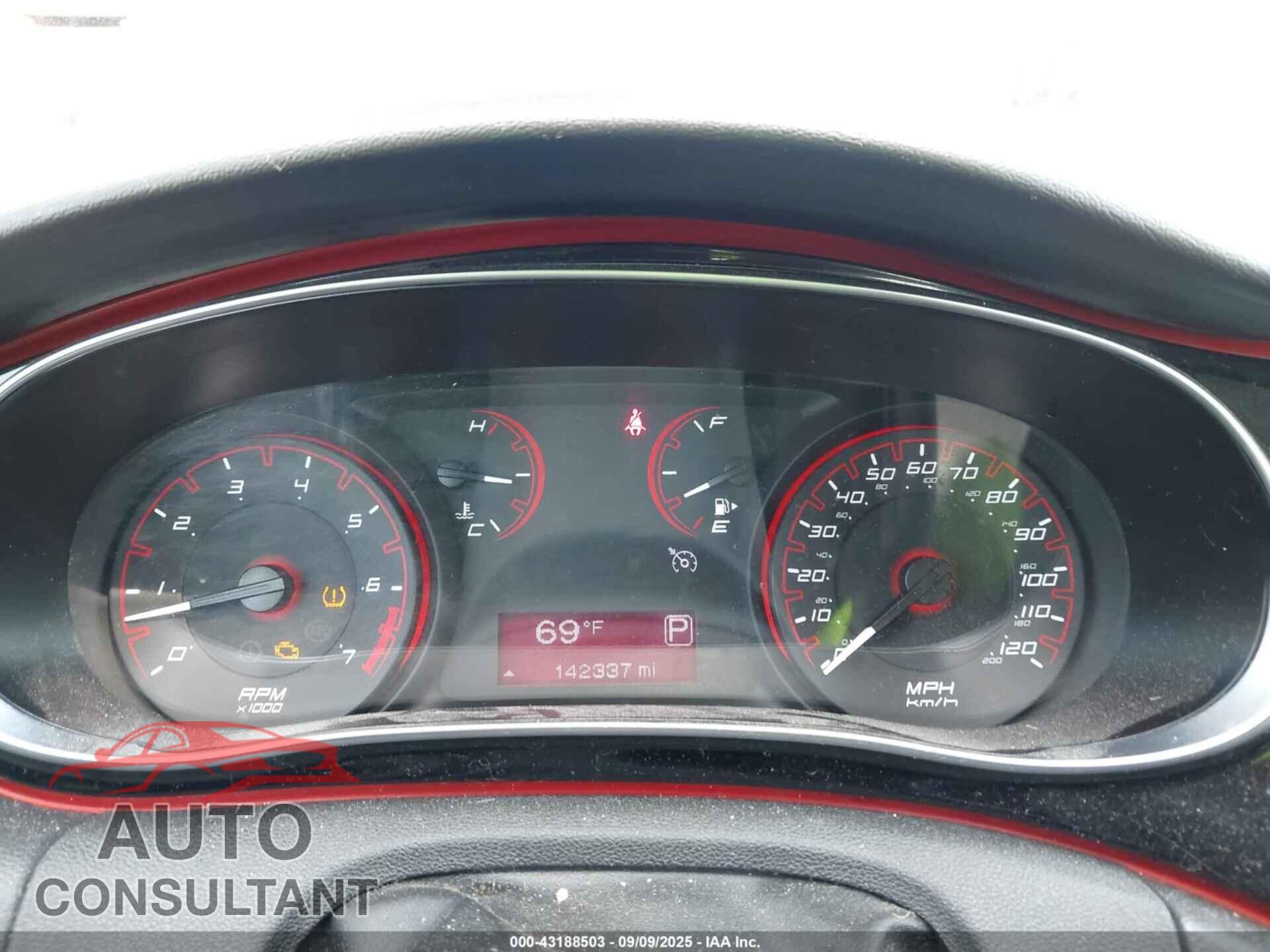 DODGE DART 2016 - 1C3CDFAA4GD650257