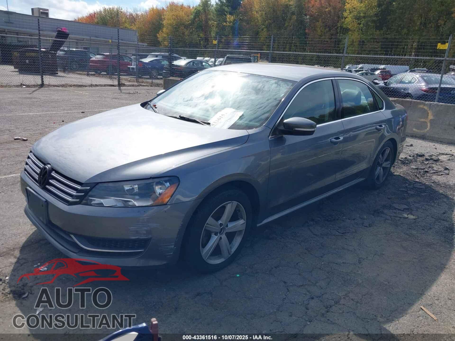 VOLKSWAGEN PASSAT 2014 - 1VWBP7A31EC002610