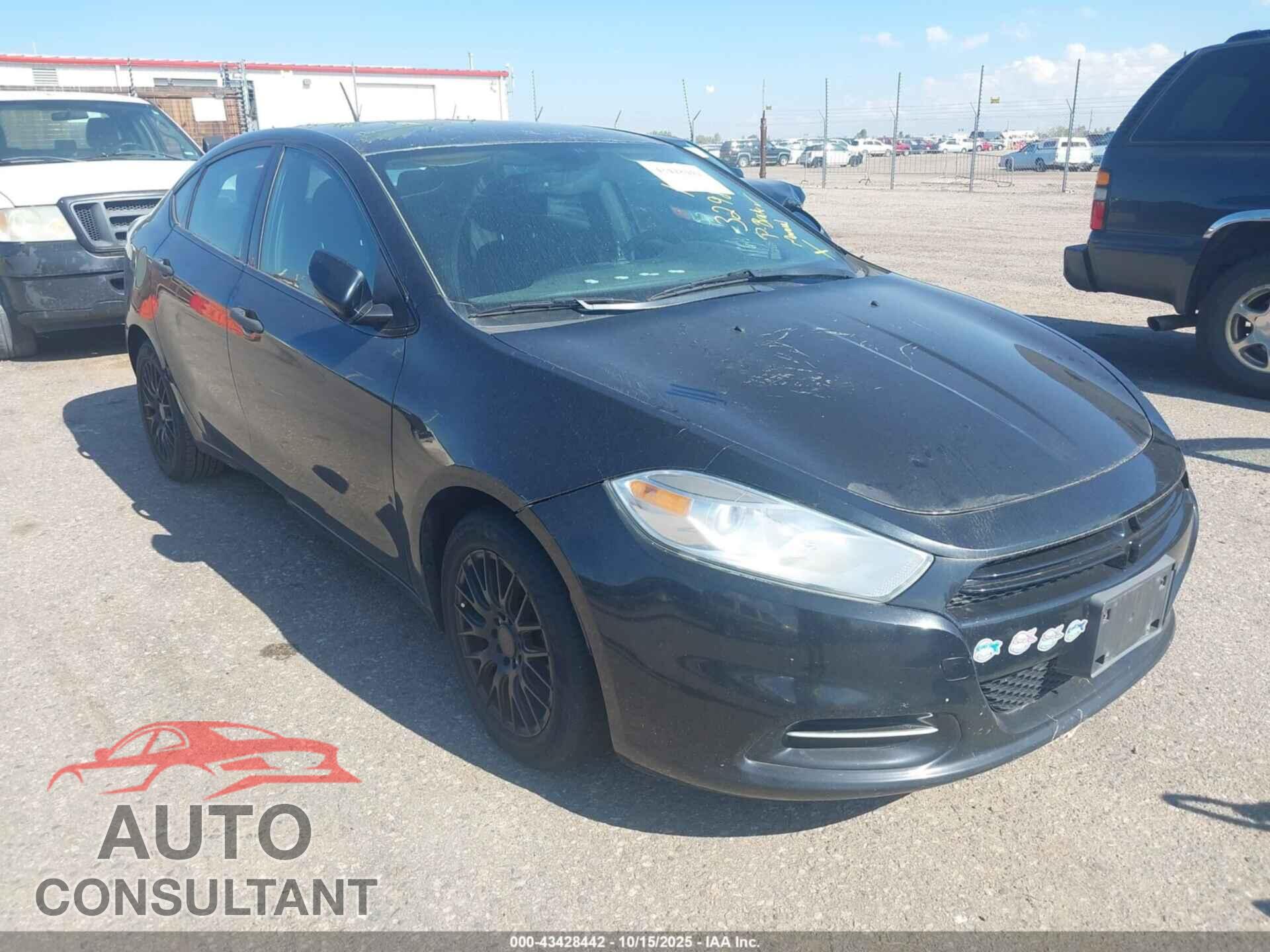 DODGE DART 2013 - 1C3CDFAA8DD329818