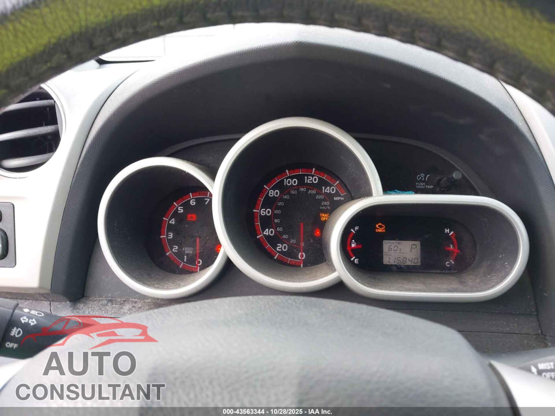 TOYOTA MATRIX 2013 - 2T1LE4EE2DC022989