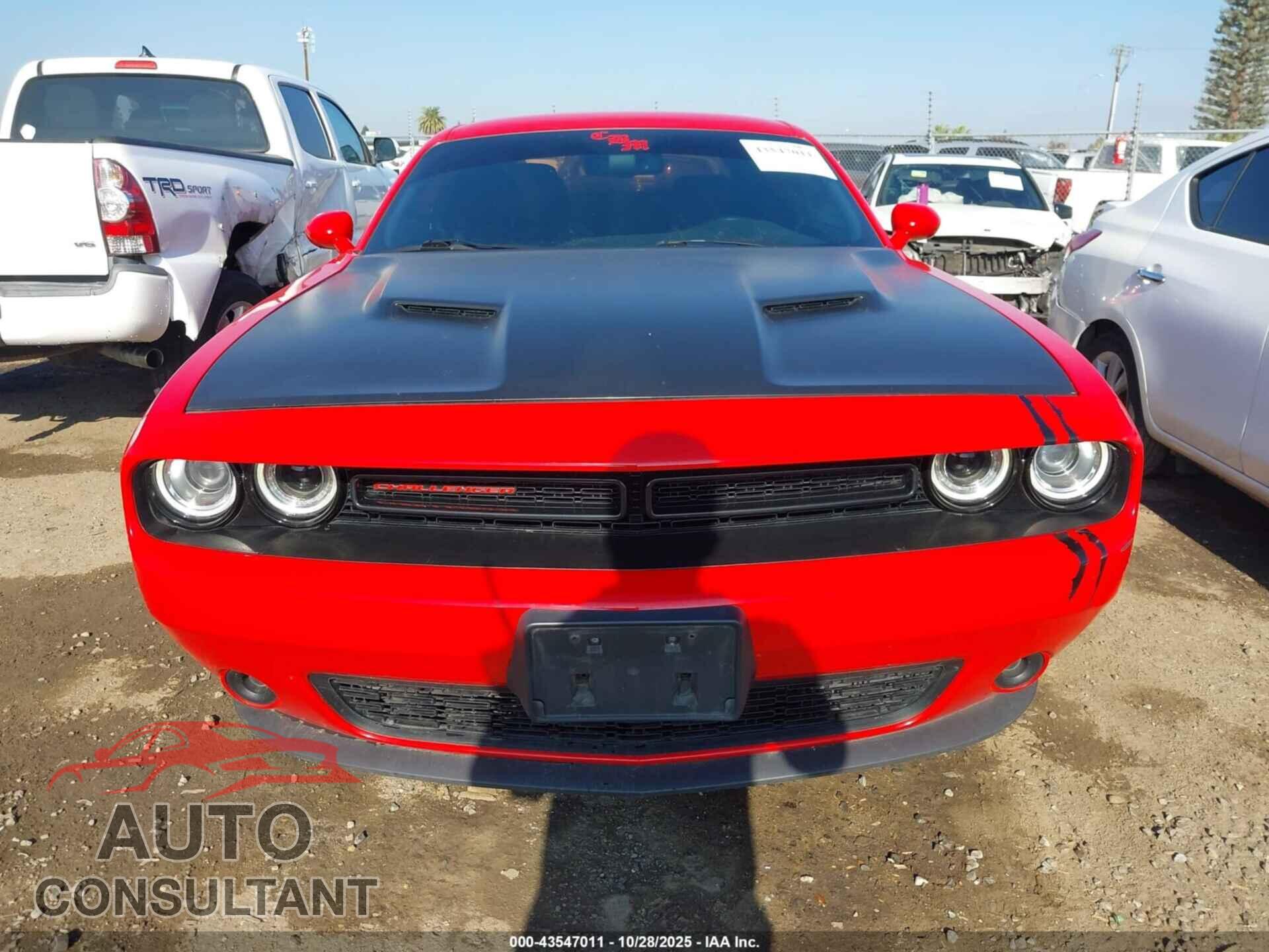 DODGE CHALLENGER 2016 - 2C3CDZAG8GH284103