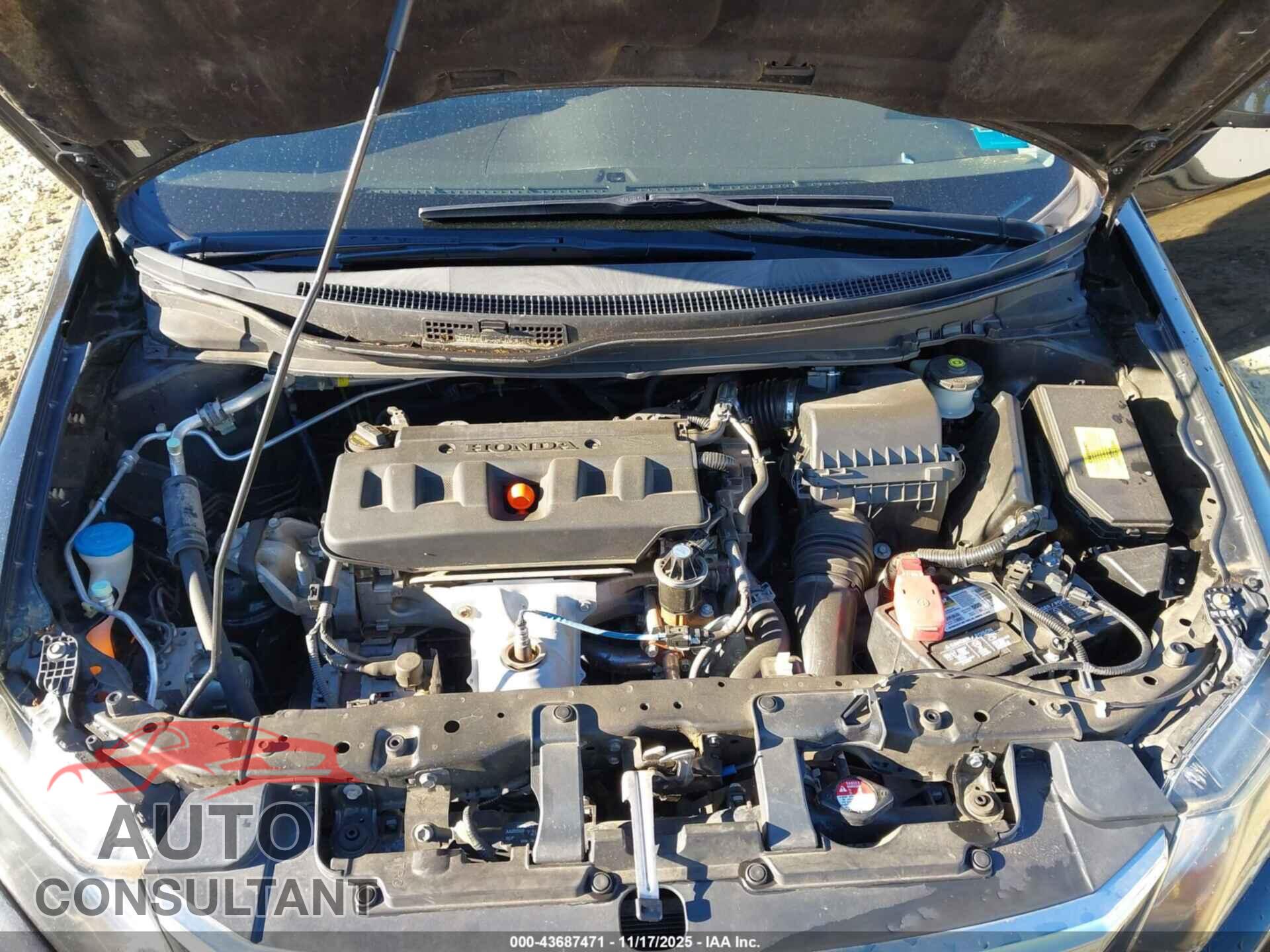 HONDA CIVIC 2012 - 2HGFB2F97CH555308