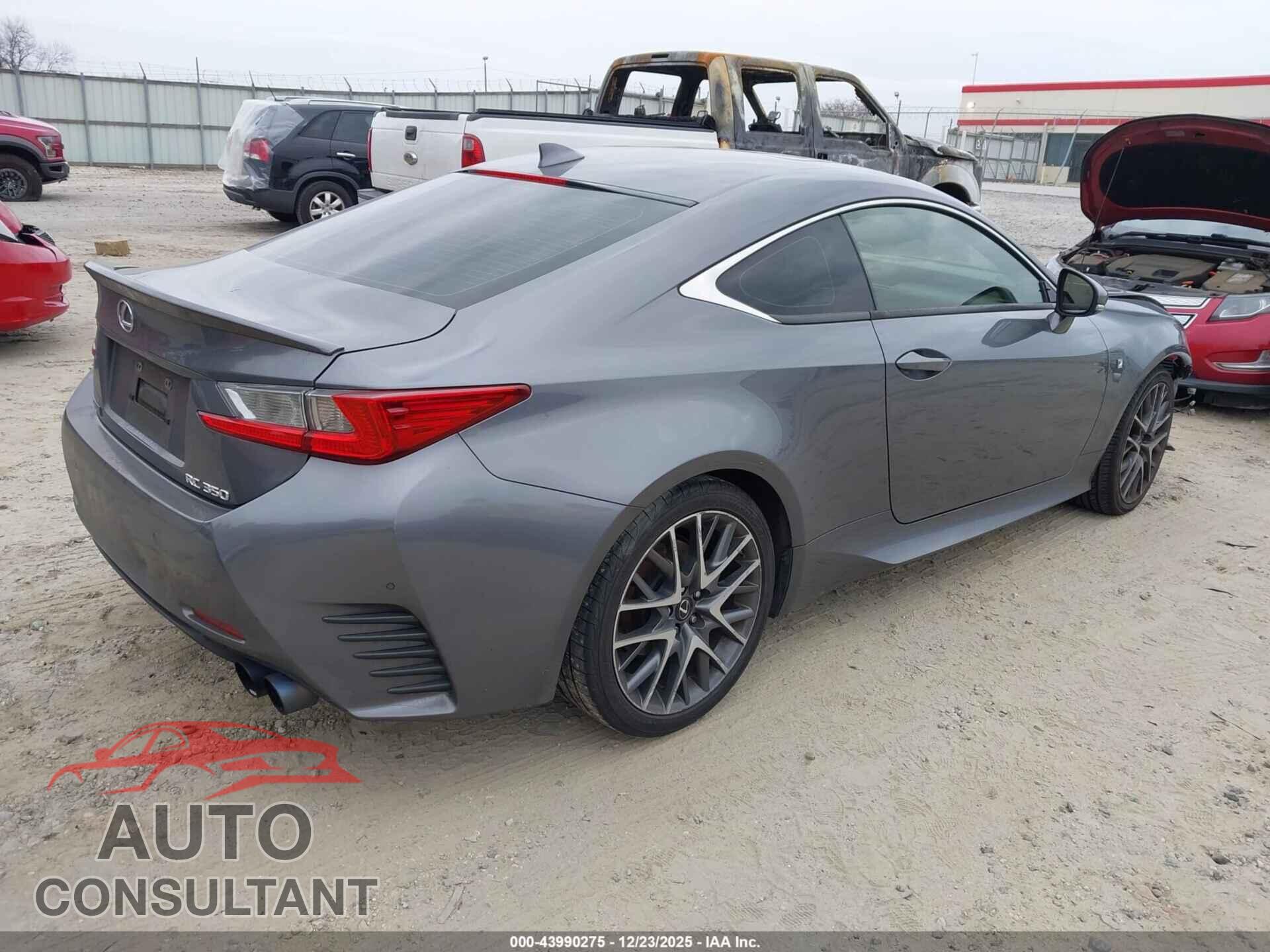 LEXUS RC 350 2015 - JTHHE5BC7F5005523