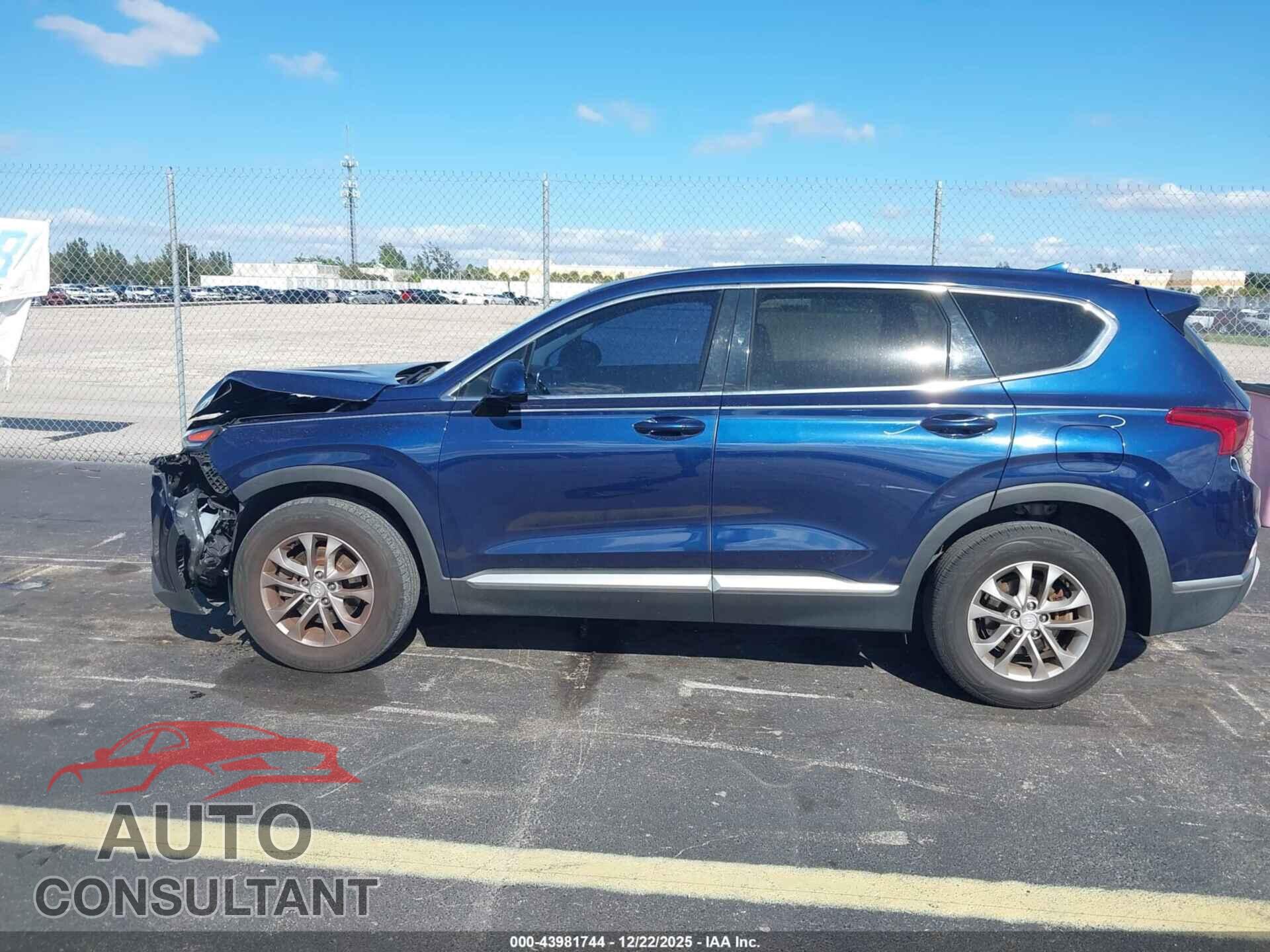 HYUNDAI SANTA FE 2019 - 5NMS3CAD2KH008607