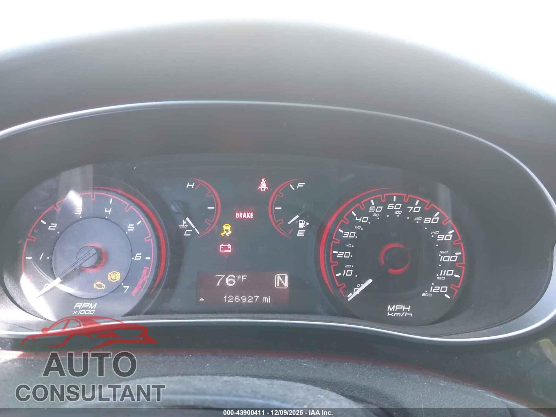DODGE DART 2015 - 1C3CDFBB0FD123709
