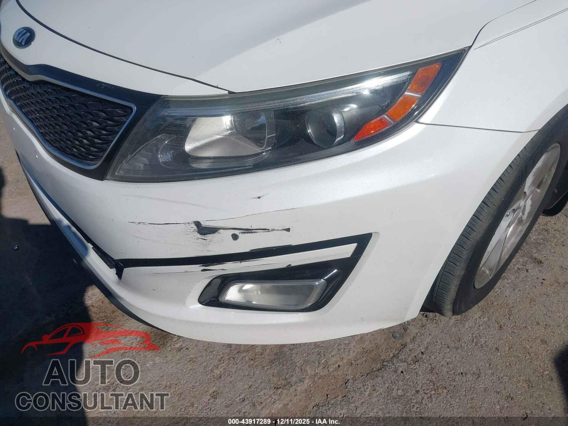 KIA OPTIMA 2015 - KNAGM4A77F5639331