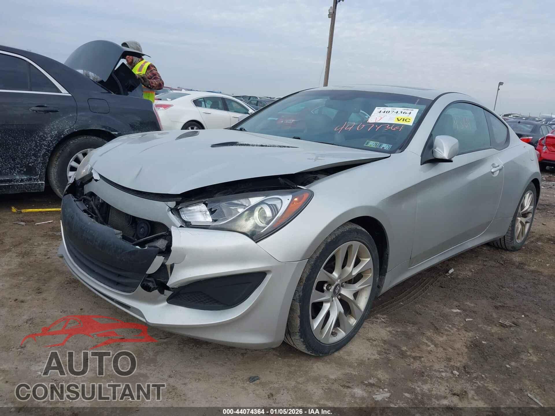 HYUNDAI GENESIS 2013 - KMHHT6KD2DU098052