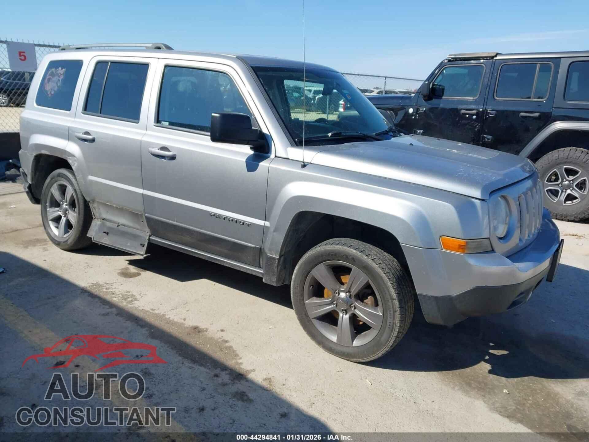 JEEP PATRIOT 2016 - 1C4NJPBA8GD706377