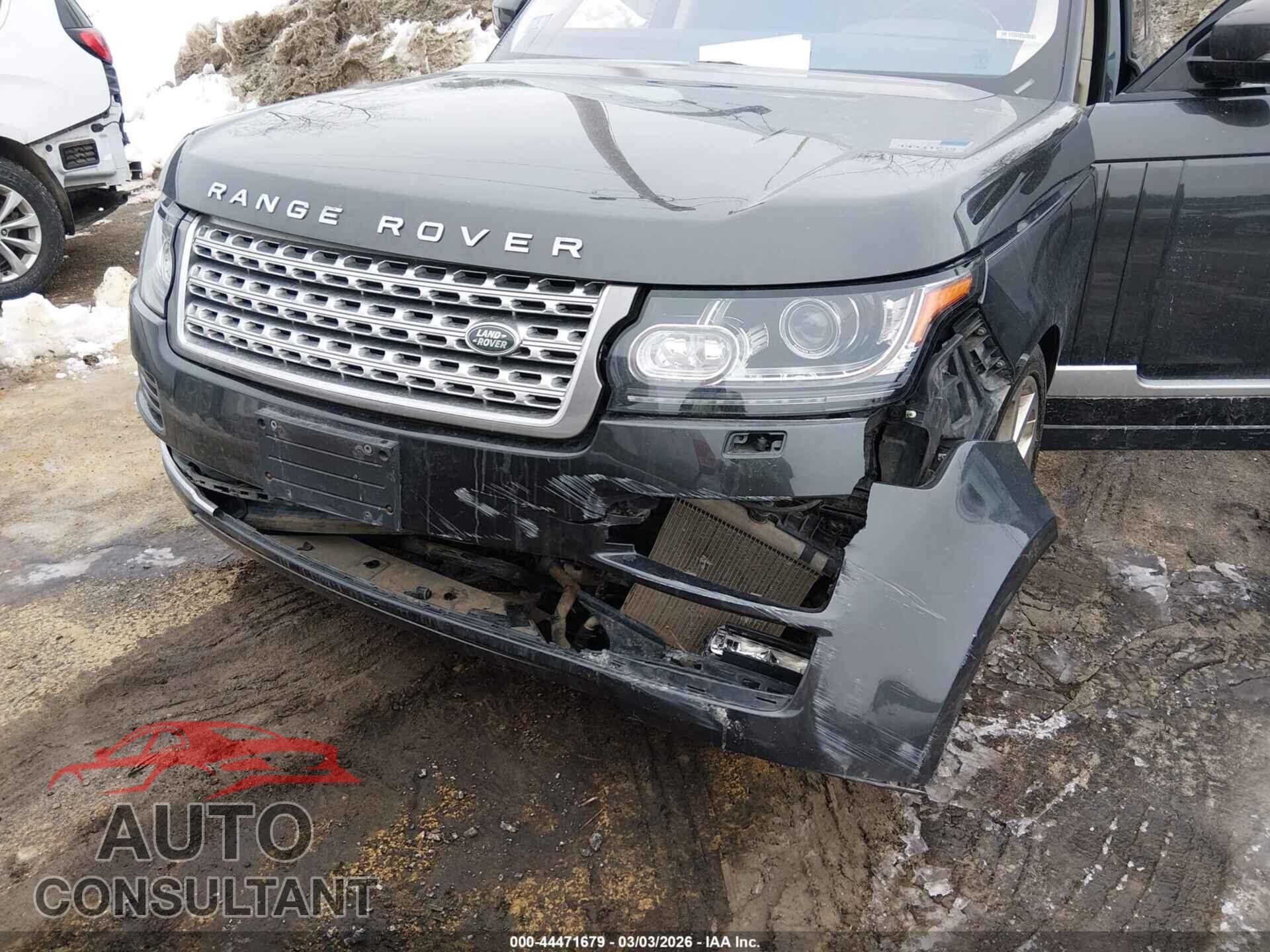 LAND ROVER RANGE ROVER 2016 - SALGS2EF0GA265547