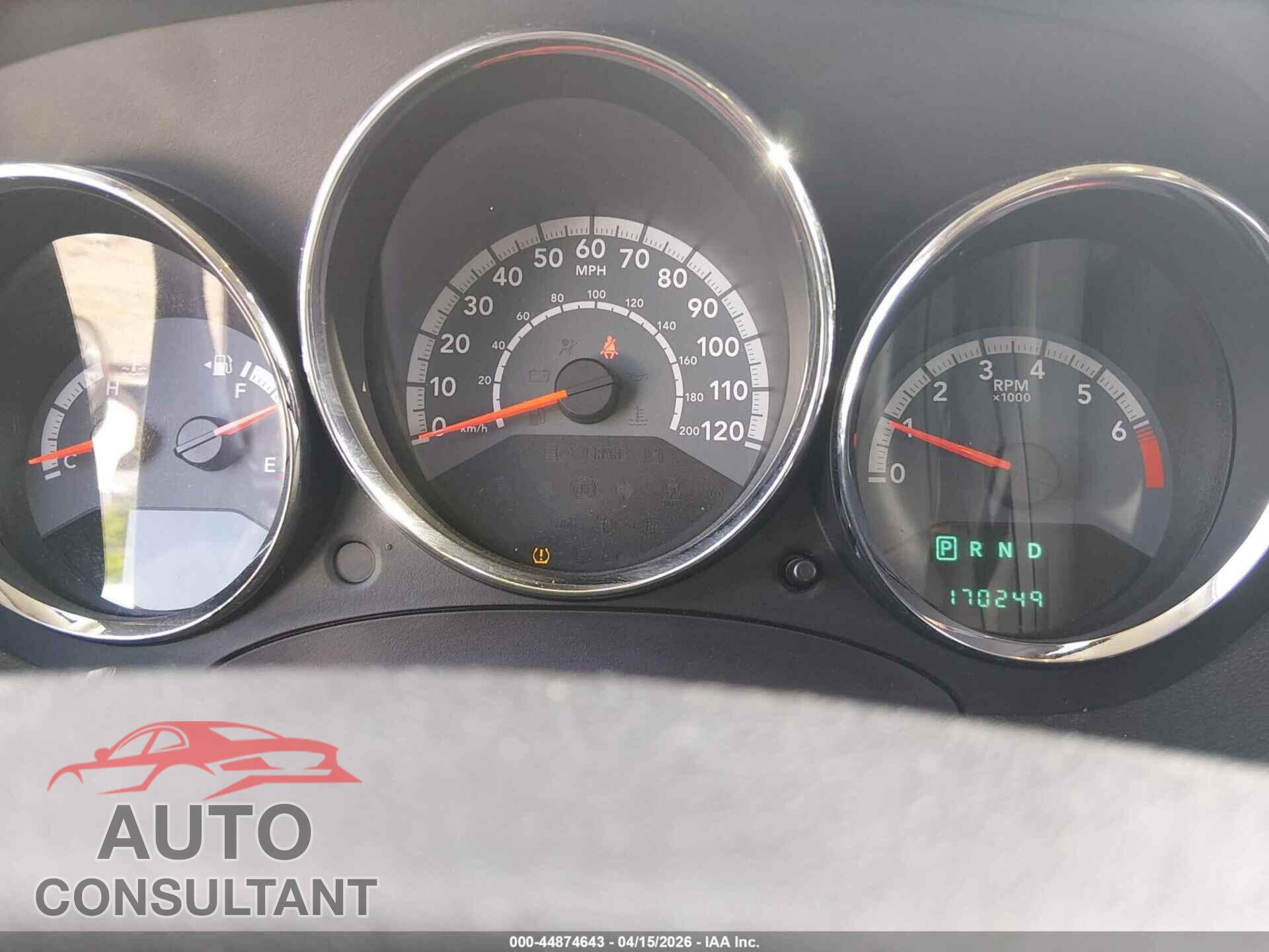 DODGE CALIBER 2012 - 1C3CDWDAXCD531781