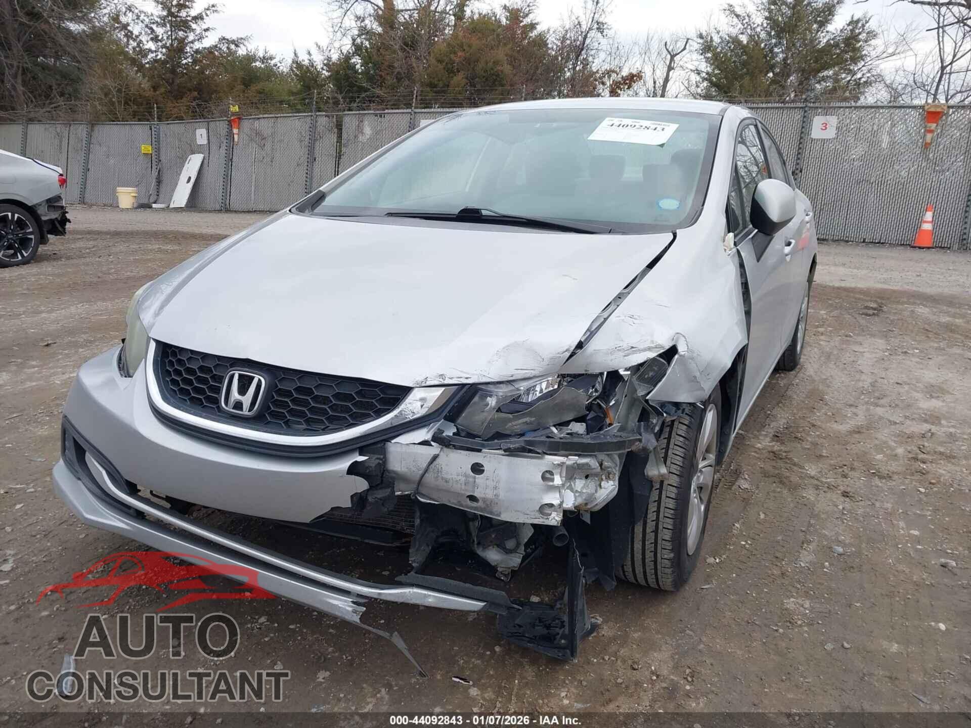 HONDA CIVIC 2013 - 19XFB2F5XDE030414