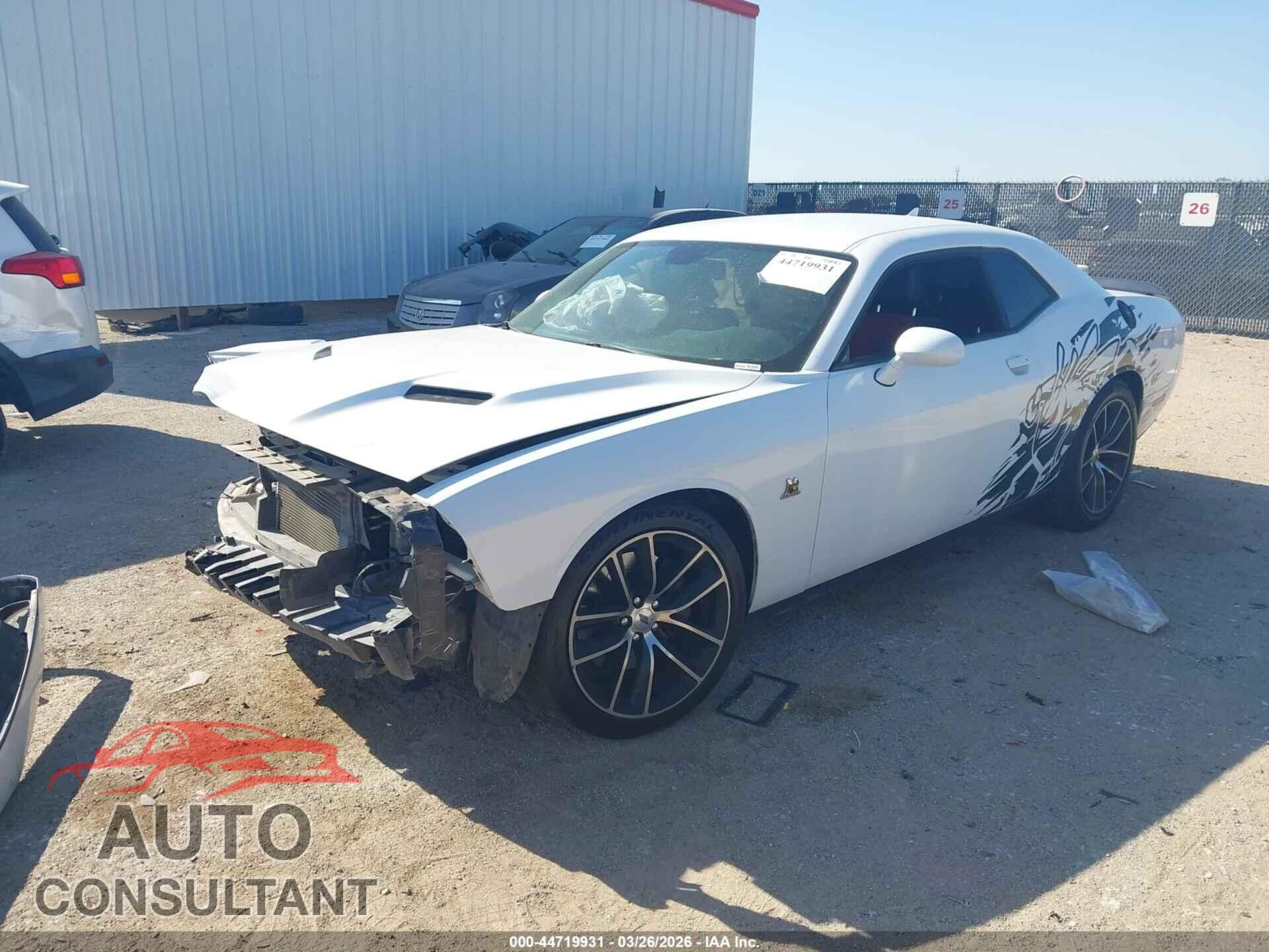DODGE CHALLENGER 2017 - 2C3CDZFJ2HH651468