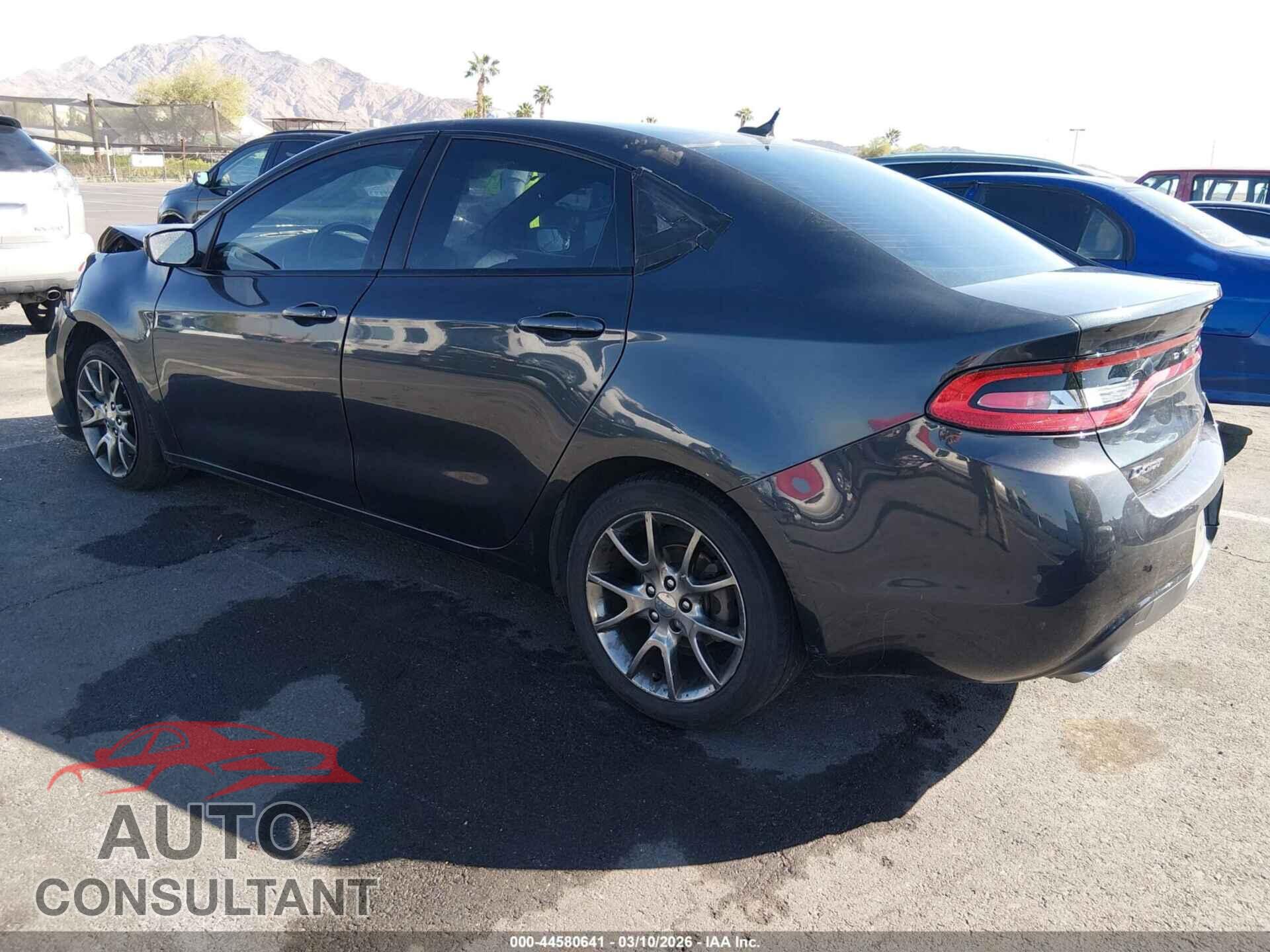 DODGE DART 2014 - 1C3CDFBBXED903523