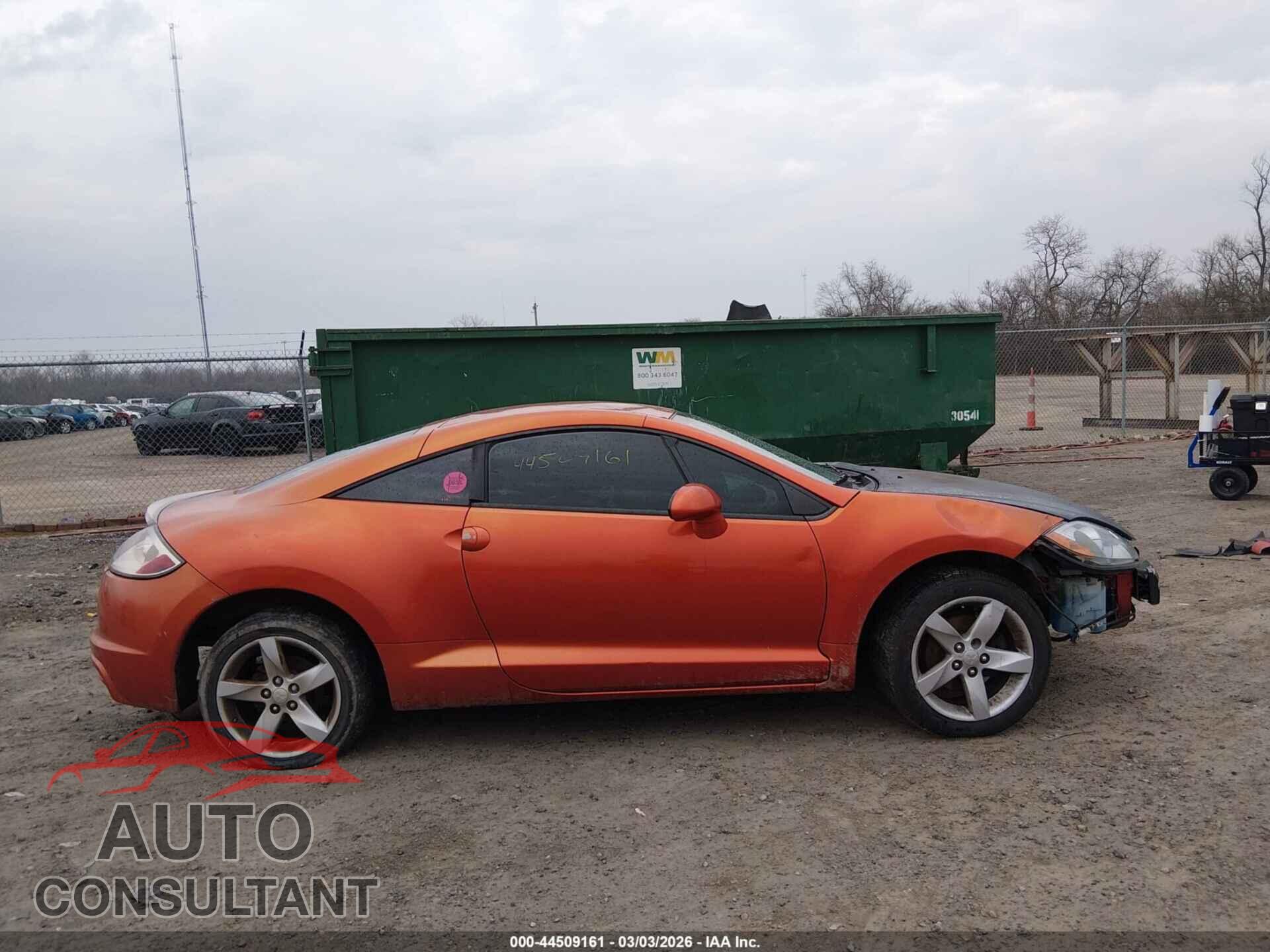 MITSUBISHI ECLIPSE 2009 - 4A3AK24F89E012452