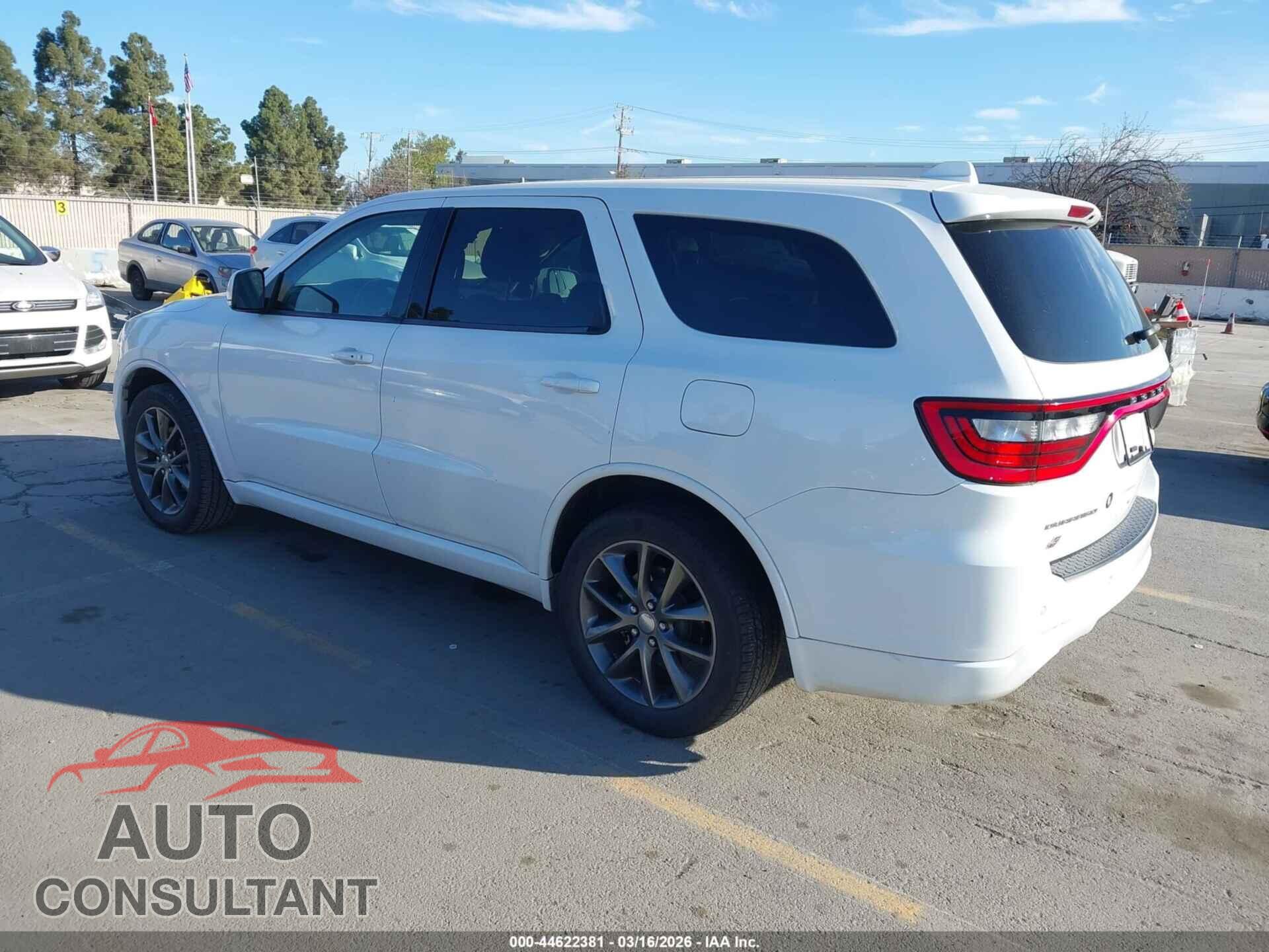 DODGE DURANGO 2018 - 1C4RDJDG7JC329478