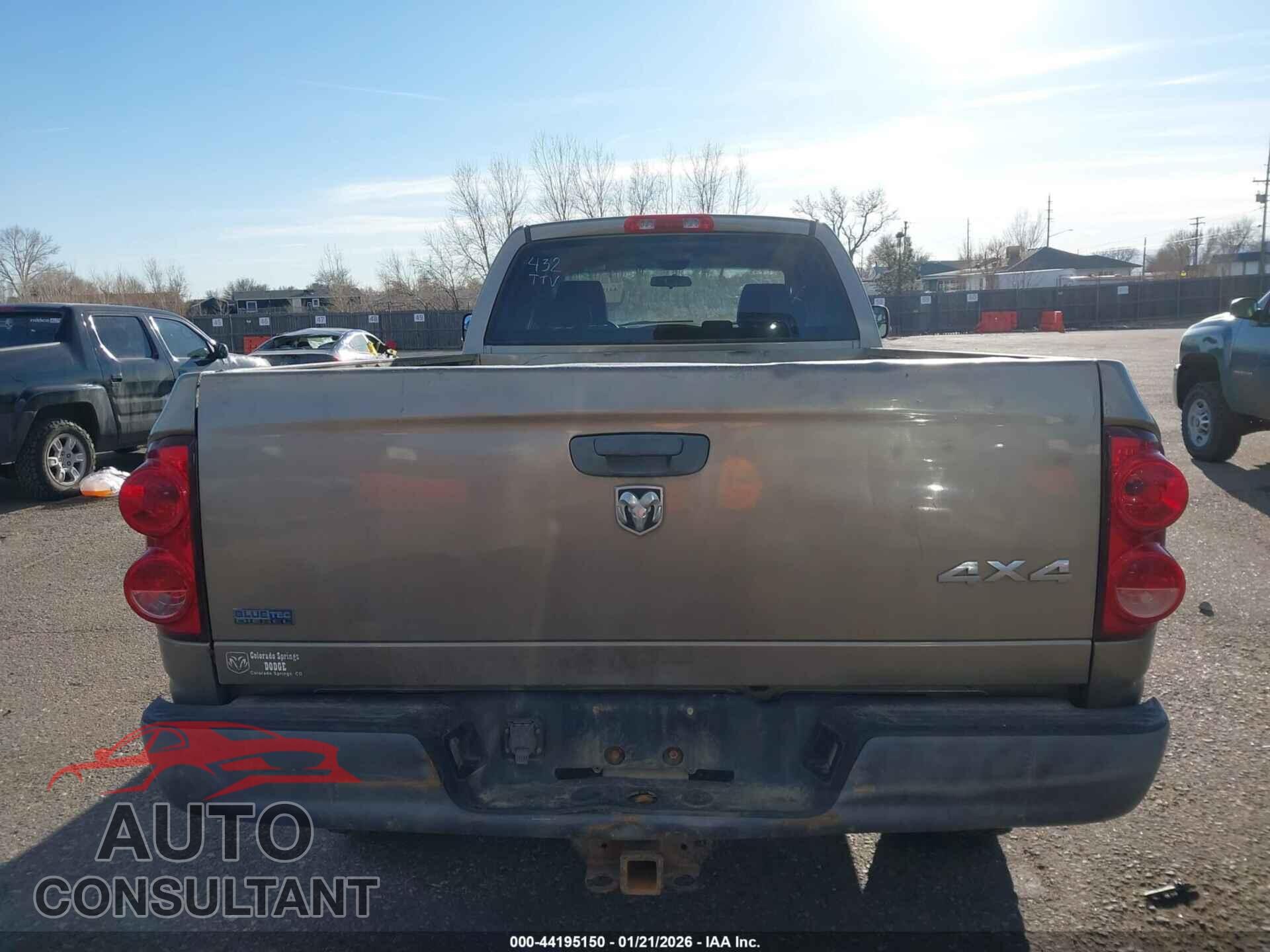 DODGE RAM 2500 2009 - 3D7KS28L09G545482