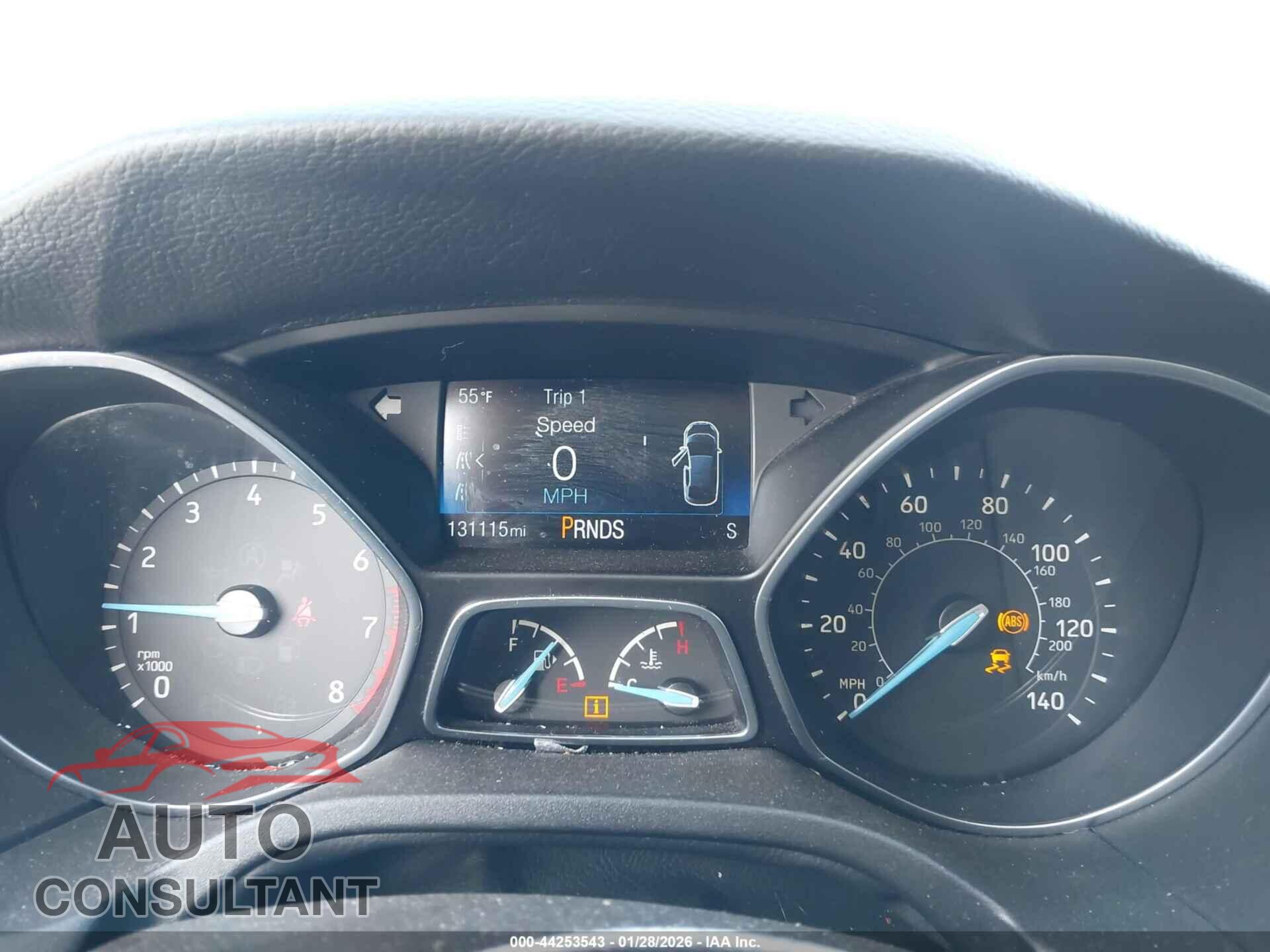 FORD FOCUS 2017 - 1FADP3M20HL290637