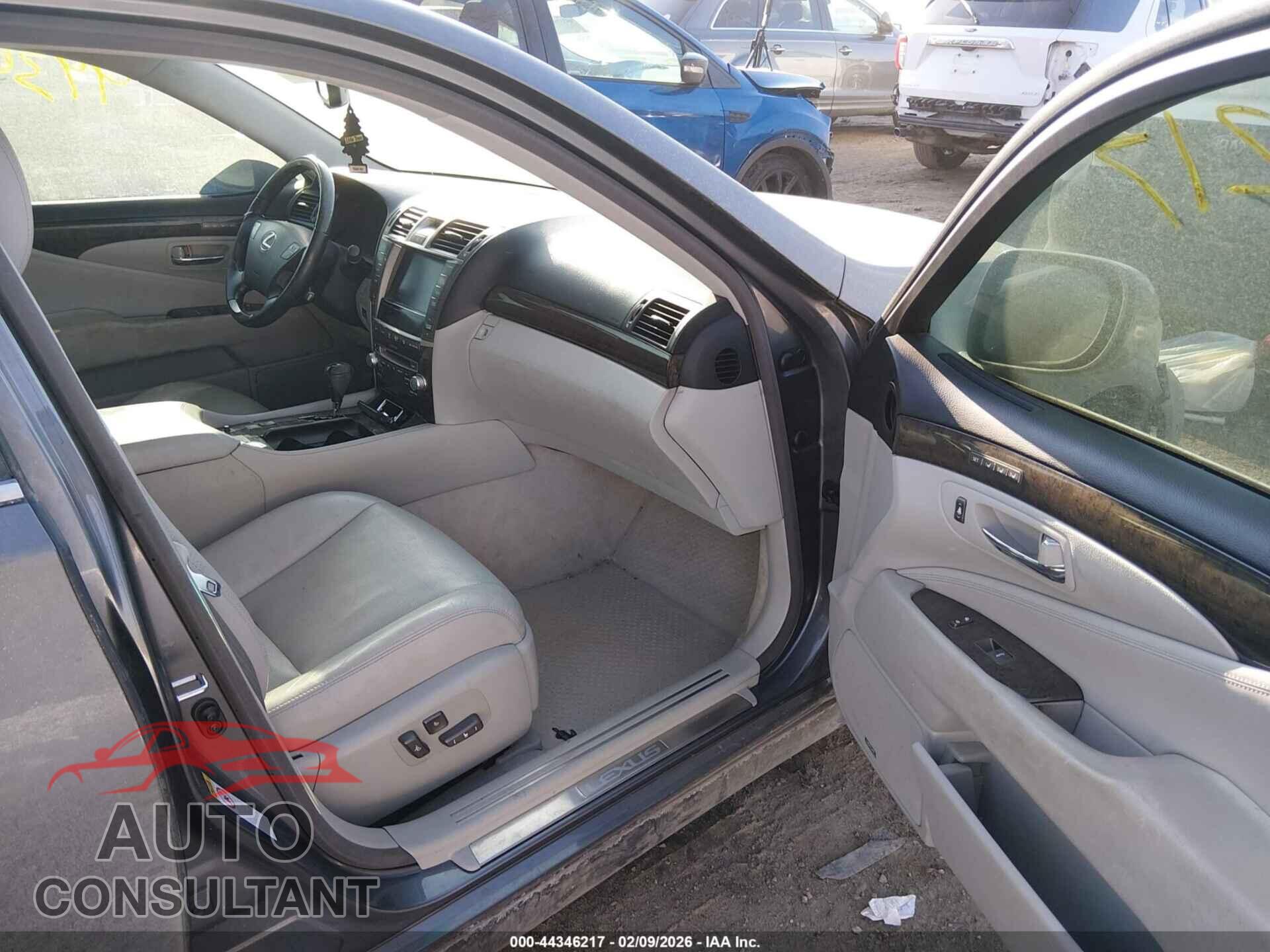 LEXUS LS 460 2012 - JTHBL5EF1C5112063