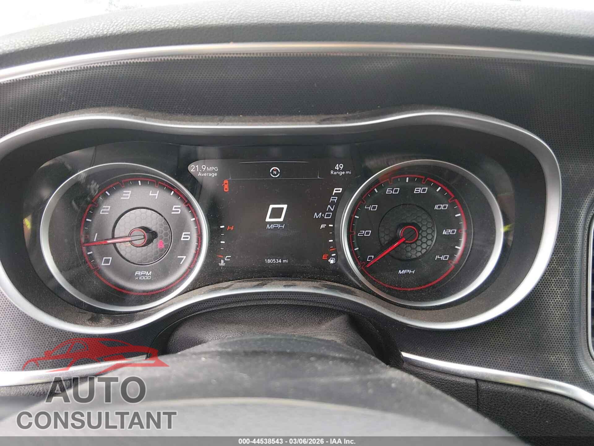 DODGE CHARGER 2016 - 2C3CDXHG4GH203771