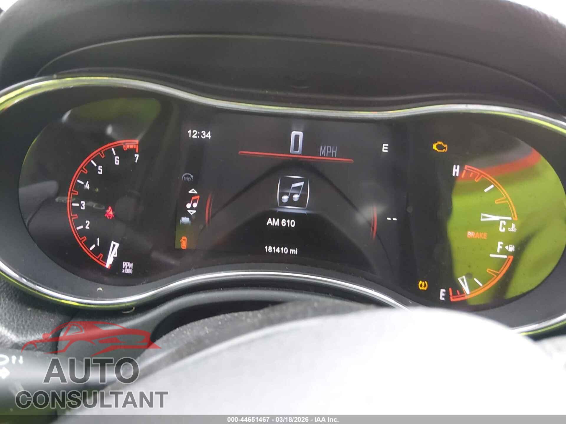 DODGE DURANGO 2014 - 1C4RDJAG0EC332457