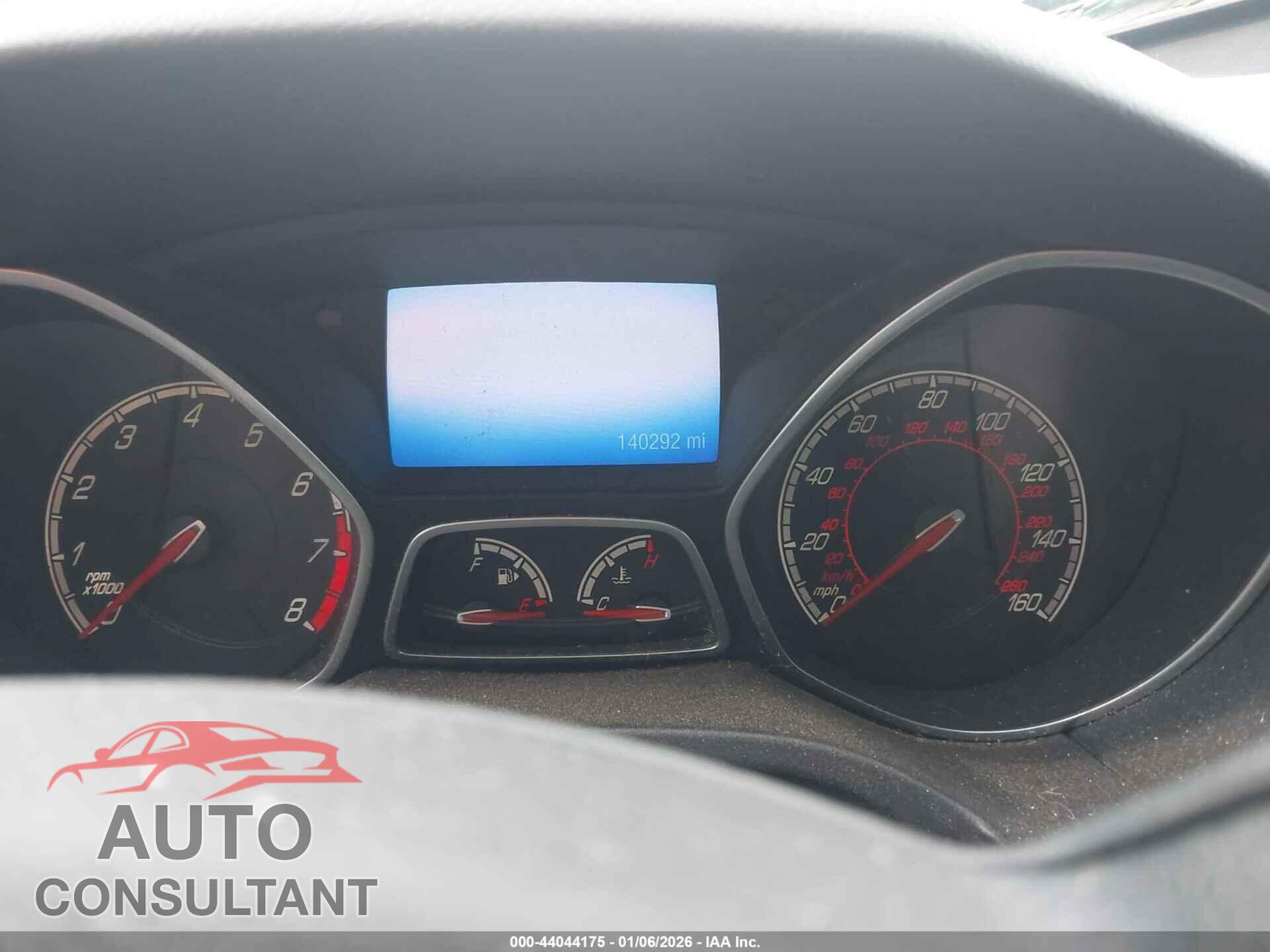 FORD FOCUS ST 2013 - 1FADP3L92DL127366