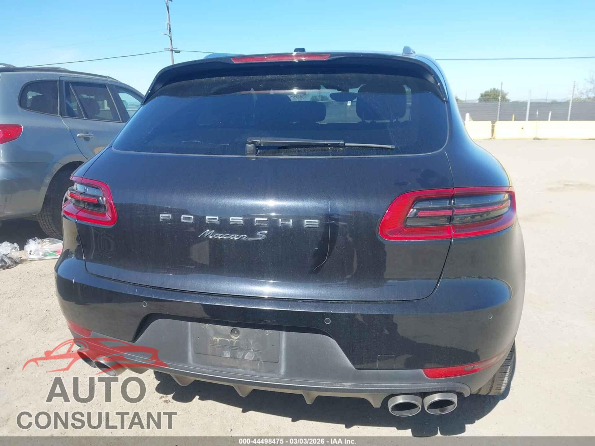 PORSCHE MACAN 2016 - WP1AB2A52GLB42328
