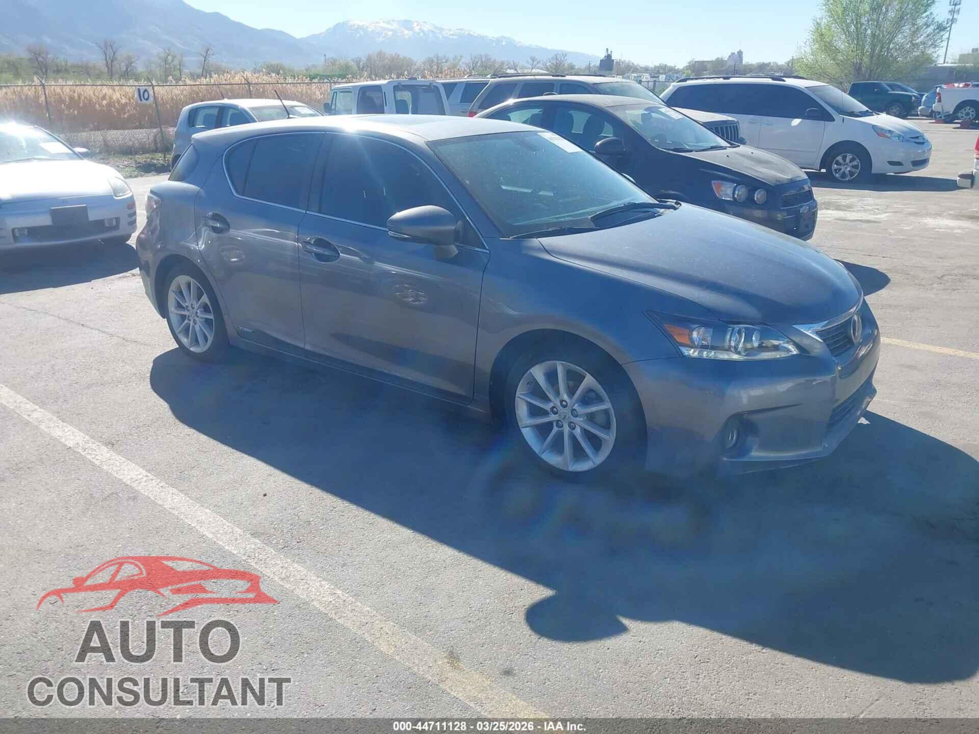 LEXUS CT 200H 2012 - JTHKD5BH4C2100171