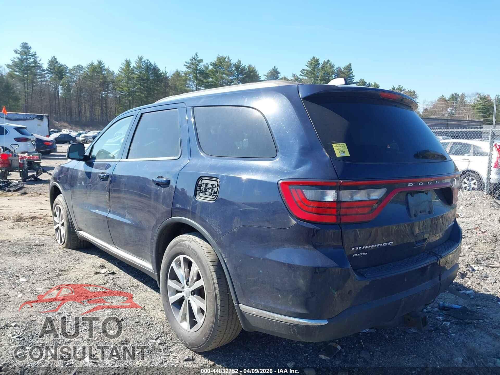 DODGE DURANGO 2016 - 1C4RDJDG0GC400531