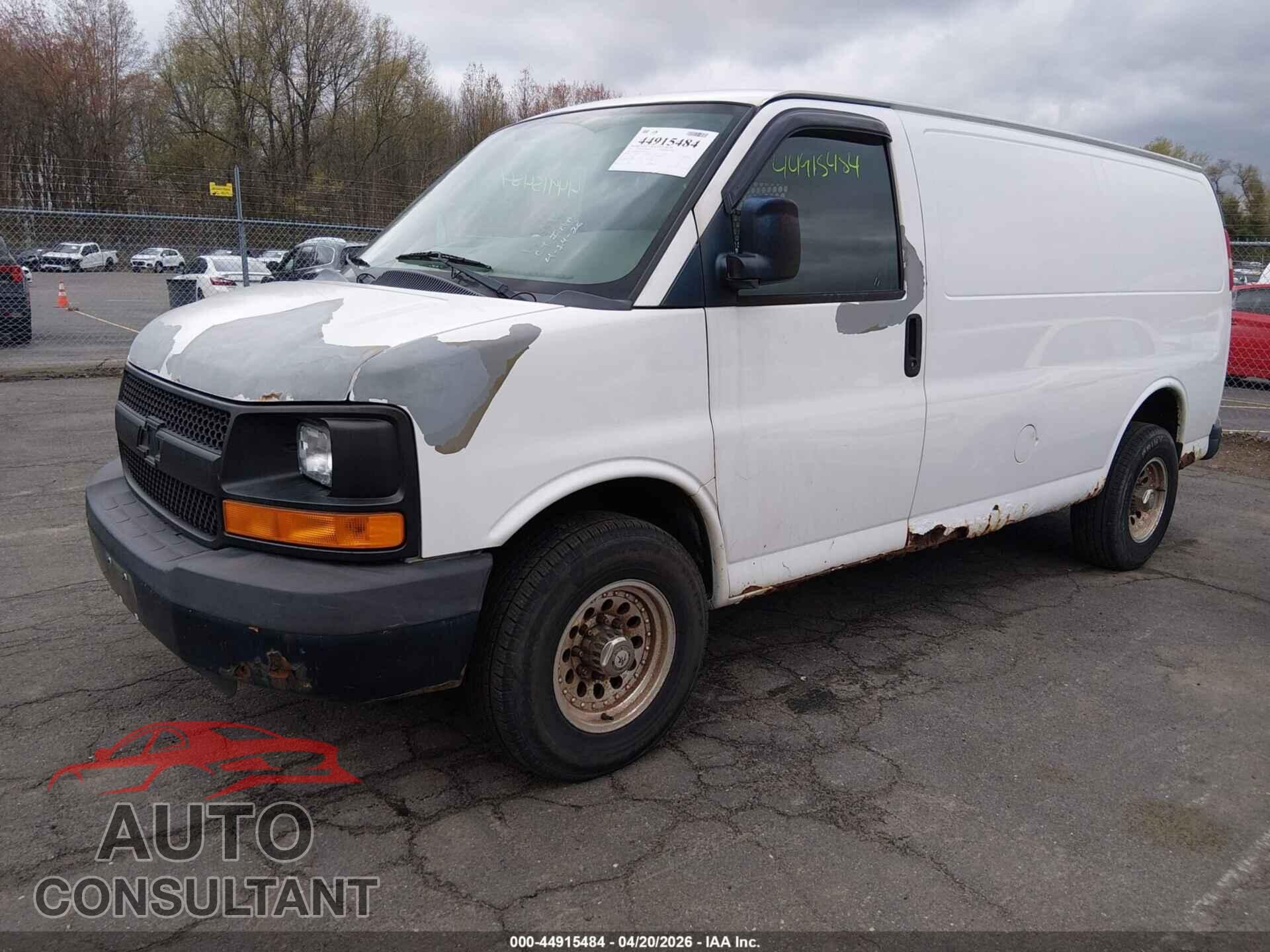 CHEVROLET EXPRESS 2500 2011 - 1GCWGFCA7B1188834