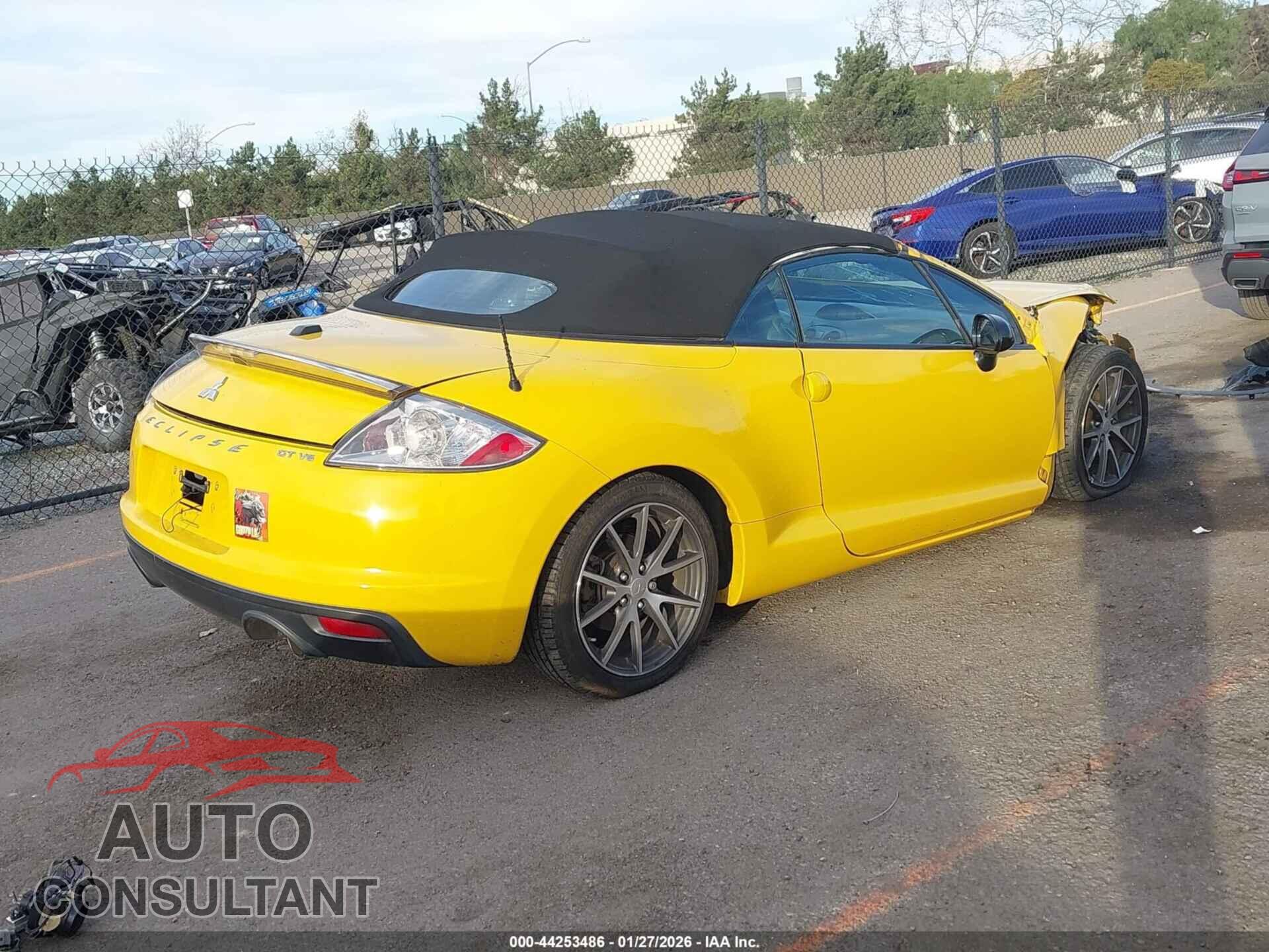 MITSUBISHI ECLIPSE SPYDER 2009 - 4A3AL35T49E011600