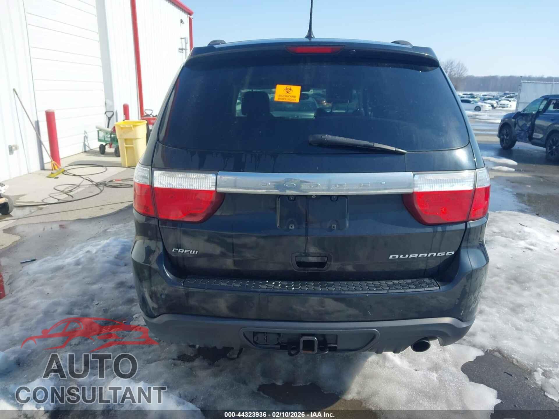 DODGE DURANGO 2012 - 1C4RDHDG9CC260143