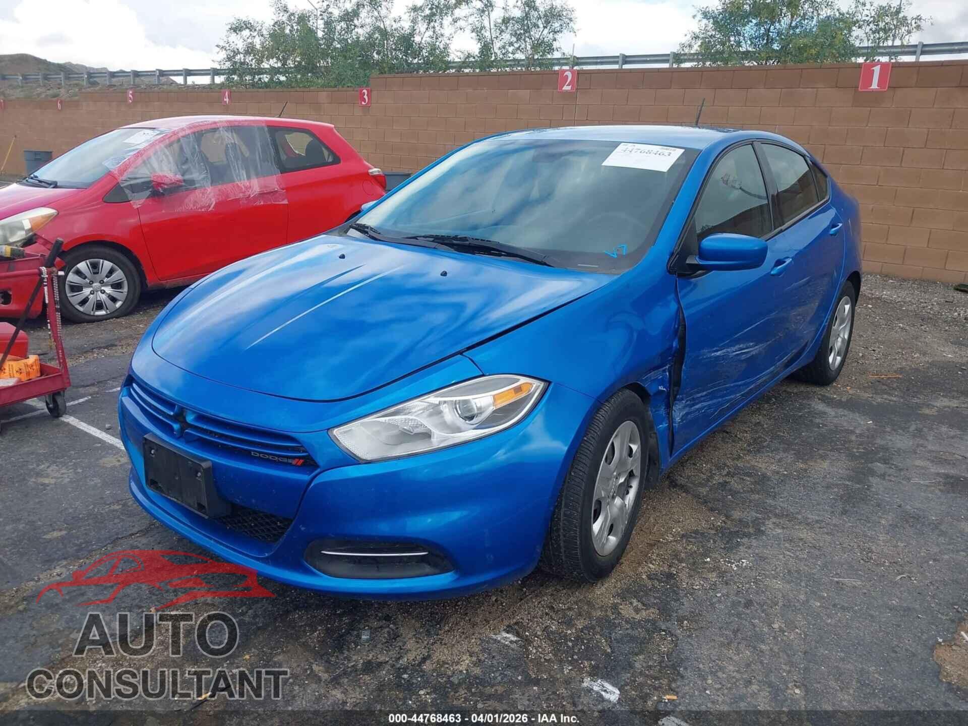 DODGE DART 2015 - 1C3CDFAA4FD403027