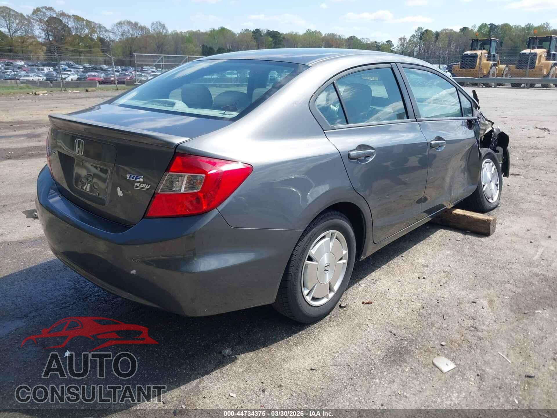 HONDA CIVIC 2012 - 2HGFB2F65CH554048