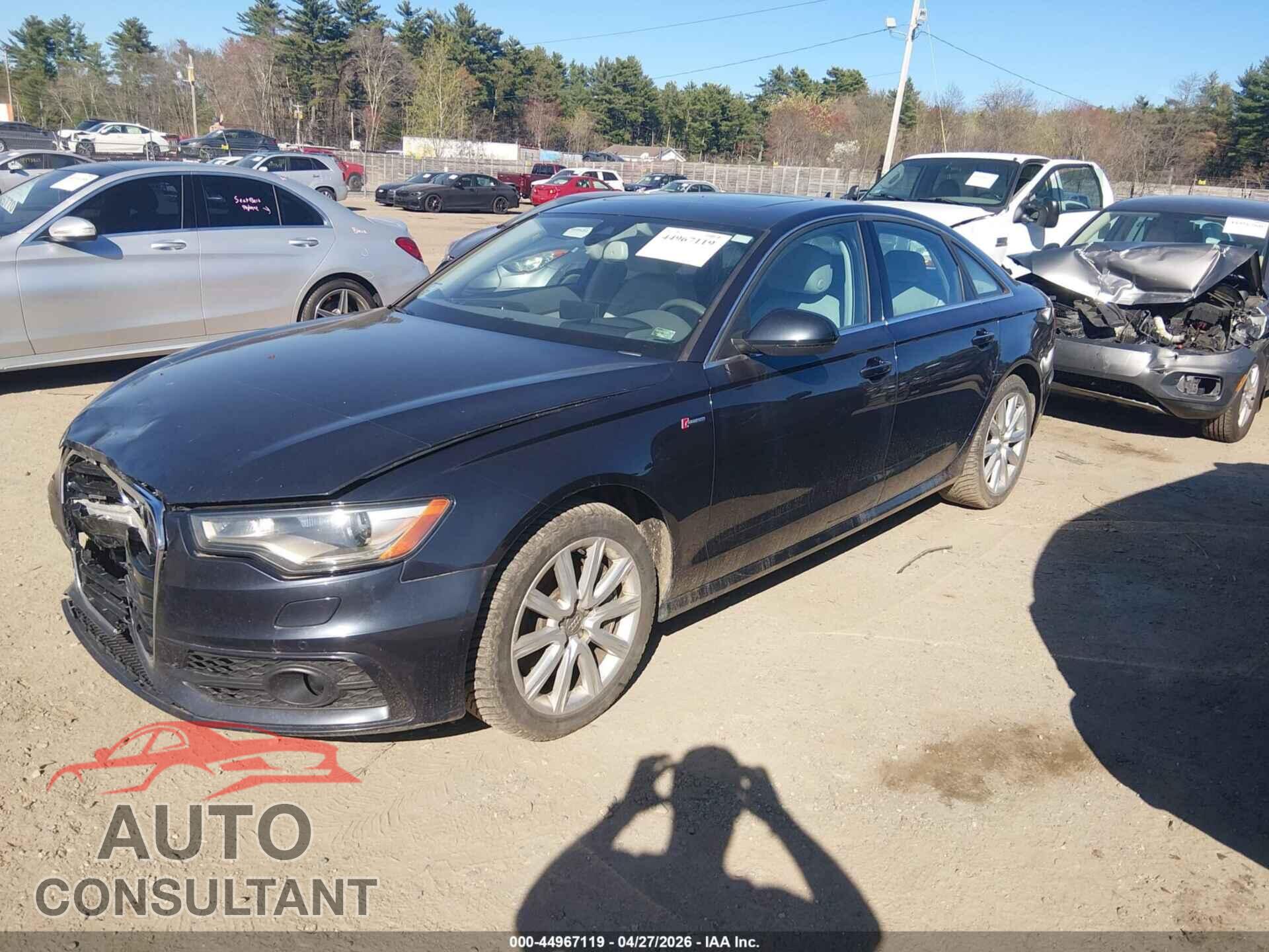 AUDI A6 2013 - WAUJGAFC2DN058480