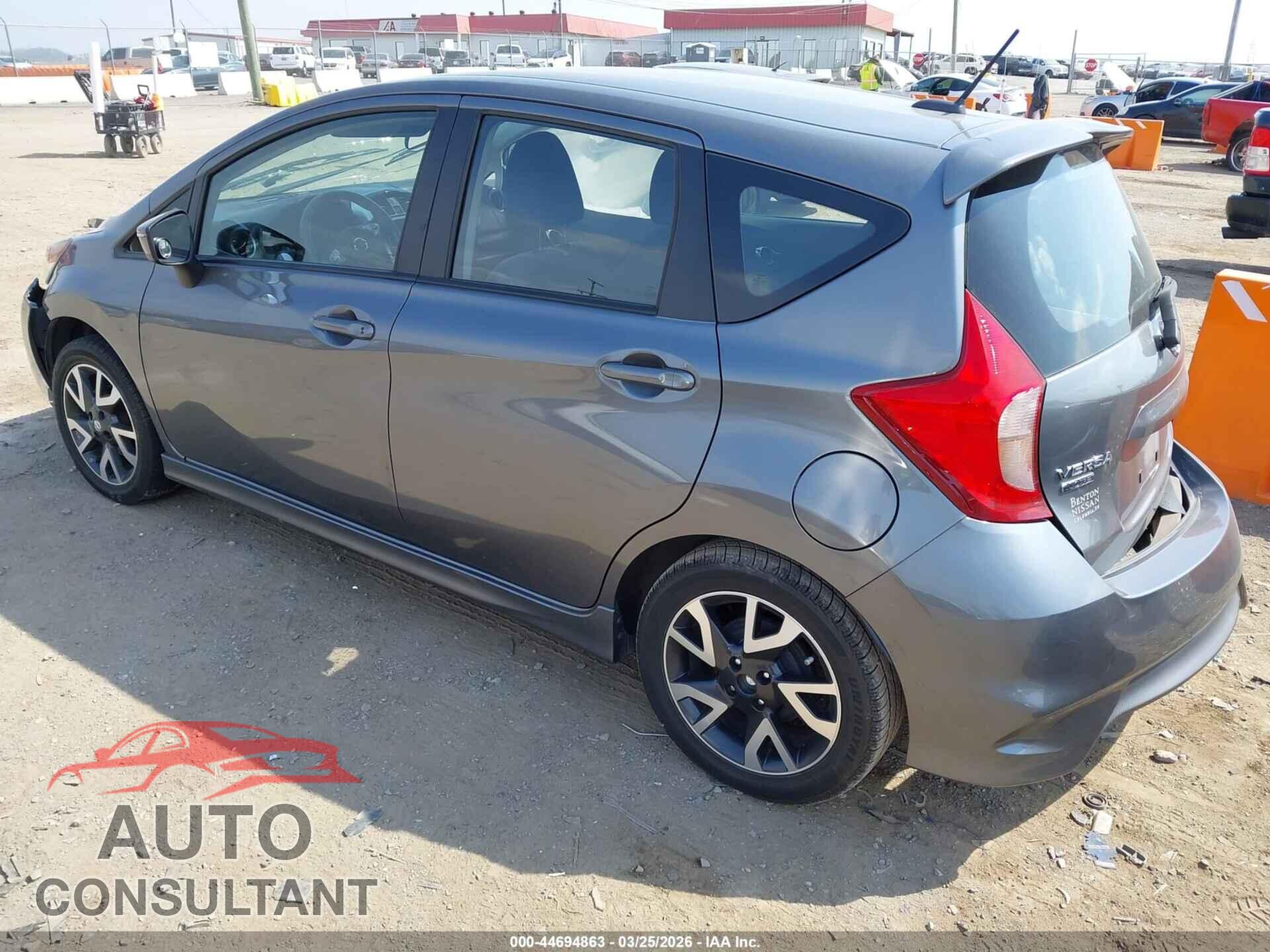 NISSAN VERSA NOTE 2017 - 3N1CE2CP7HL368406