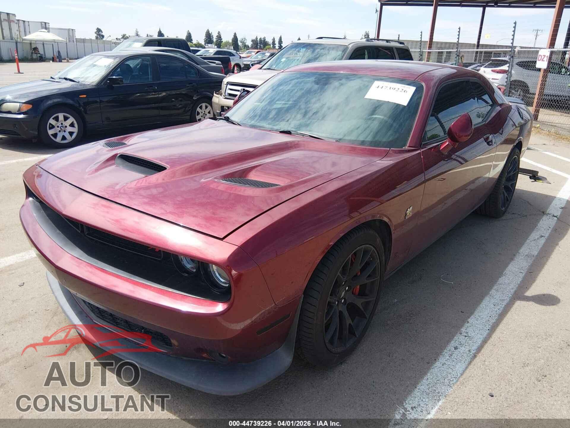 DODGE CHALLENGER 2019 - 2C3CDZFJ0KH656465