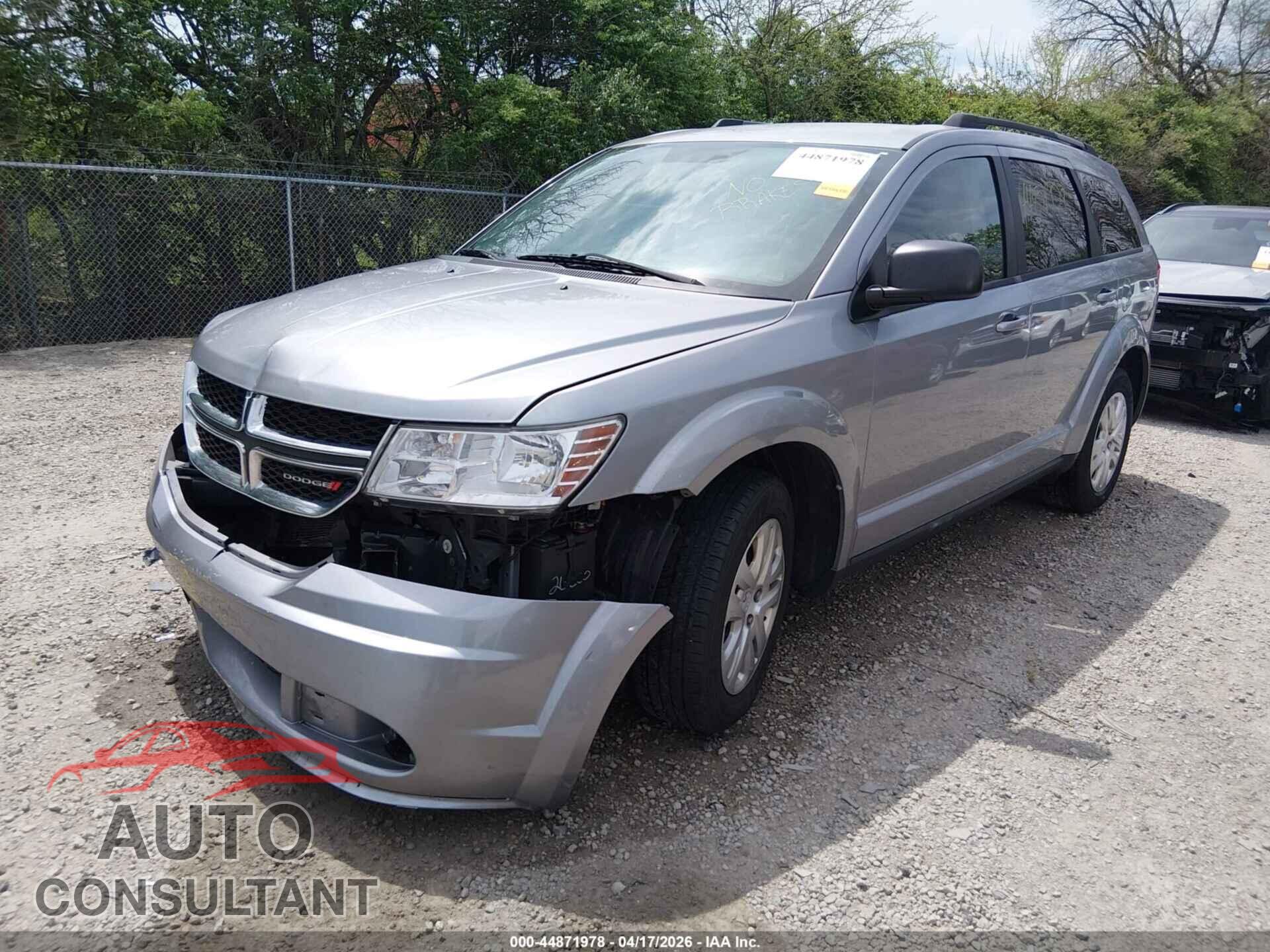 DODGE JOURNEY 2017 - 3C4PDCAB3HT632994