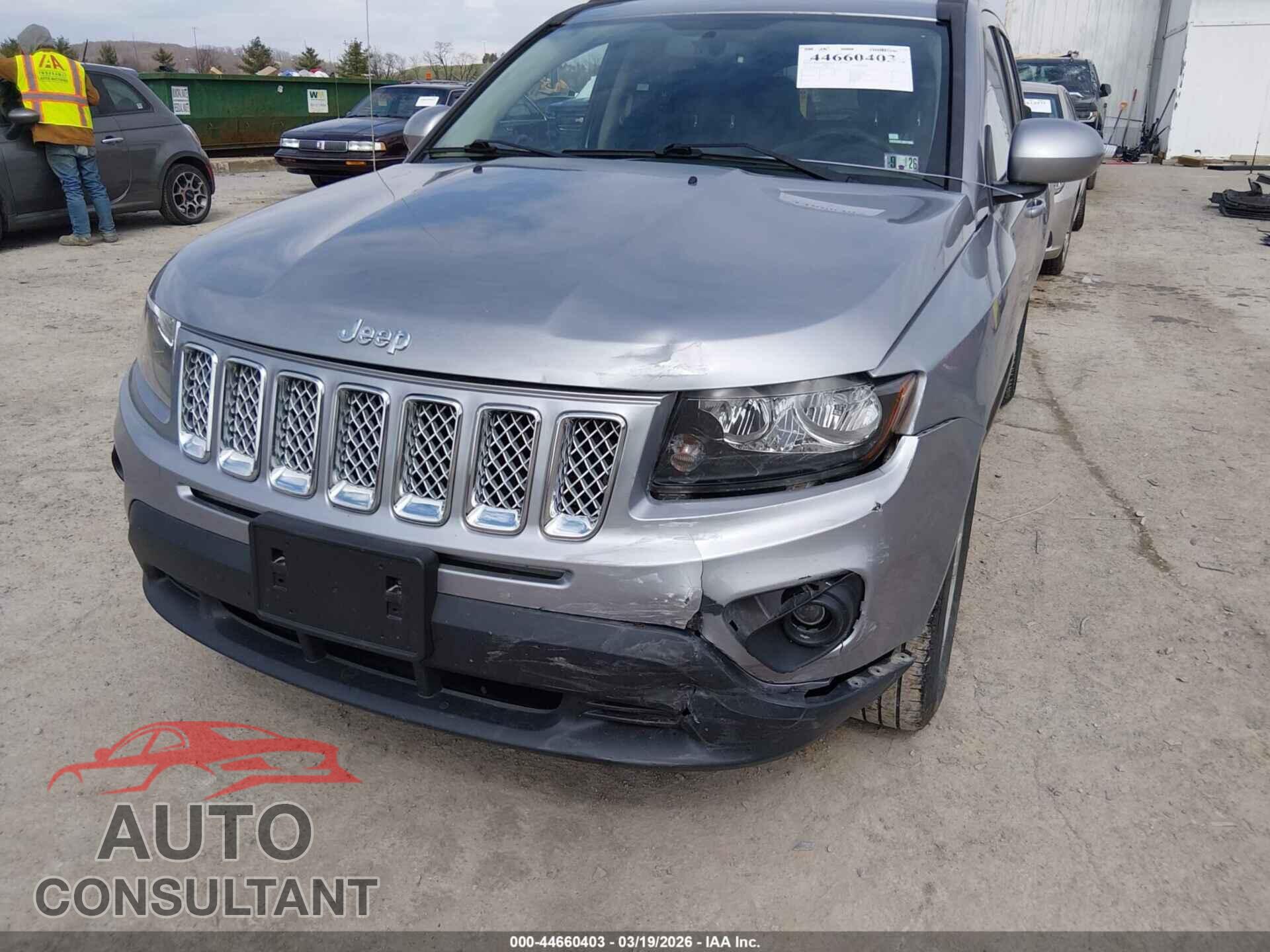 JEEP COMPASS 2017 - 1C4NJDEB6HD177791