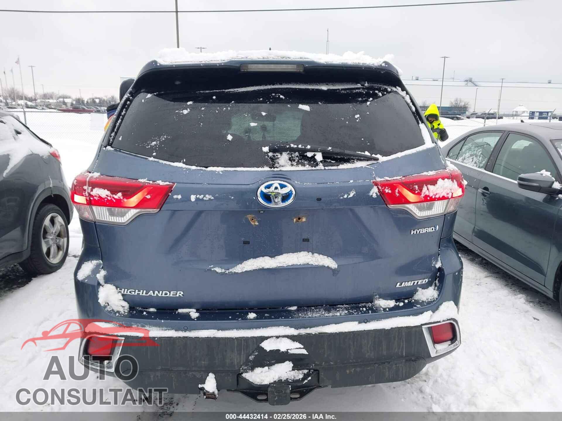 TOYOTA HIGHLANDER HYBRID 2017 - 5TDDGRFH8HS031553