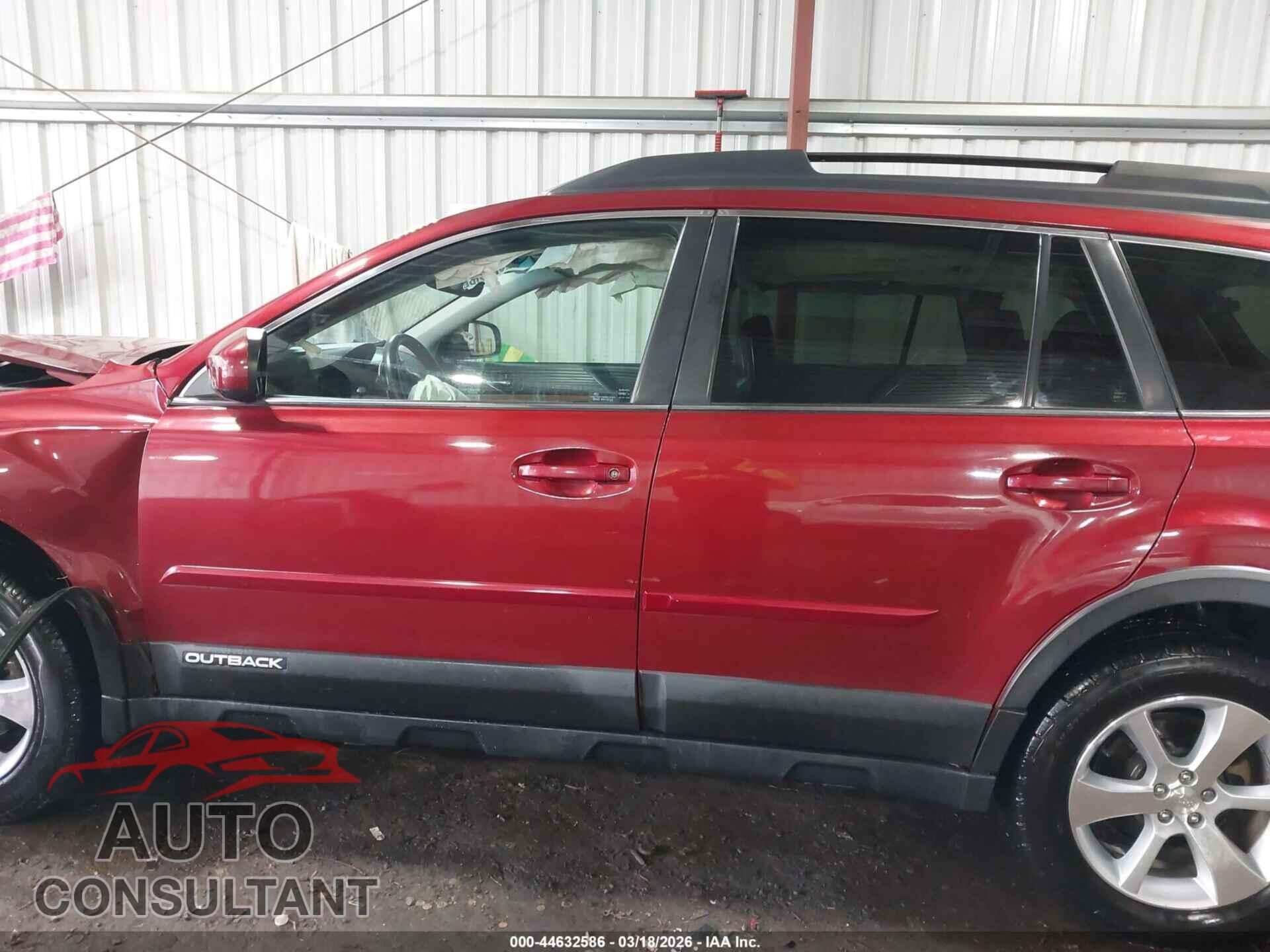 SUBARU OUTBACK 2014 - 4S4BRBLC4E3309228