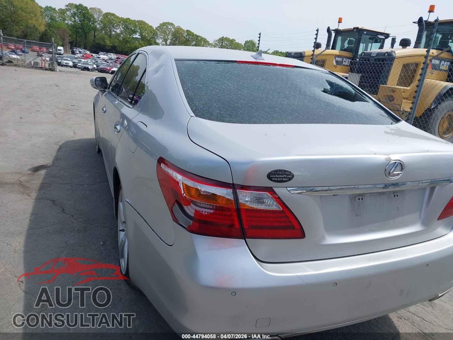LEXUS LS 460 2012 - JTHBL5EF2C5111939