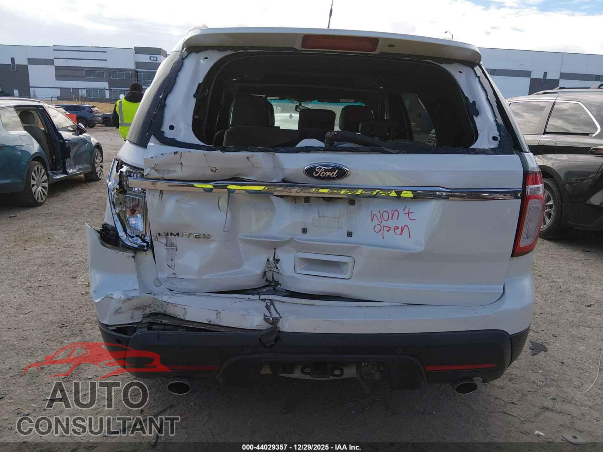 FORD EXPLORER 2011 - 1FMHK7F81BGA50799