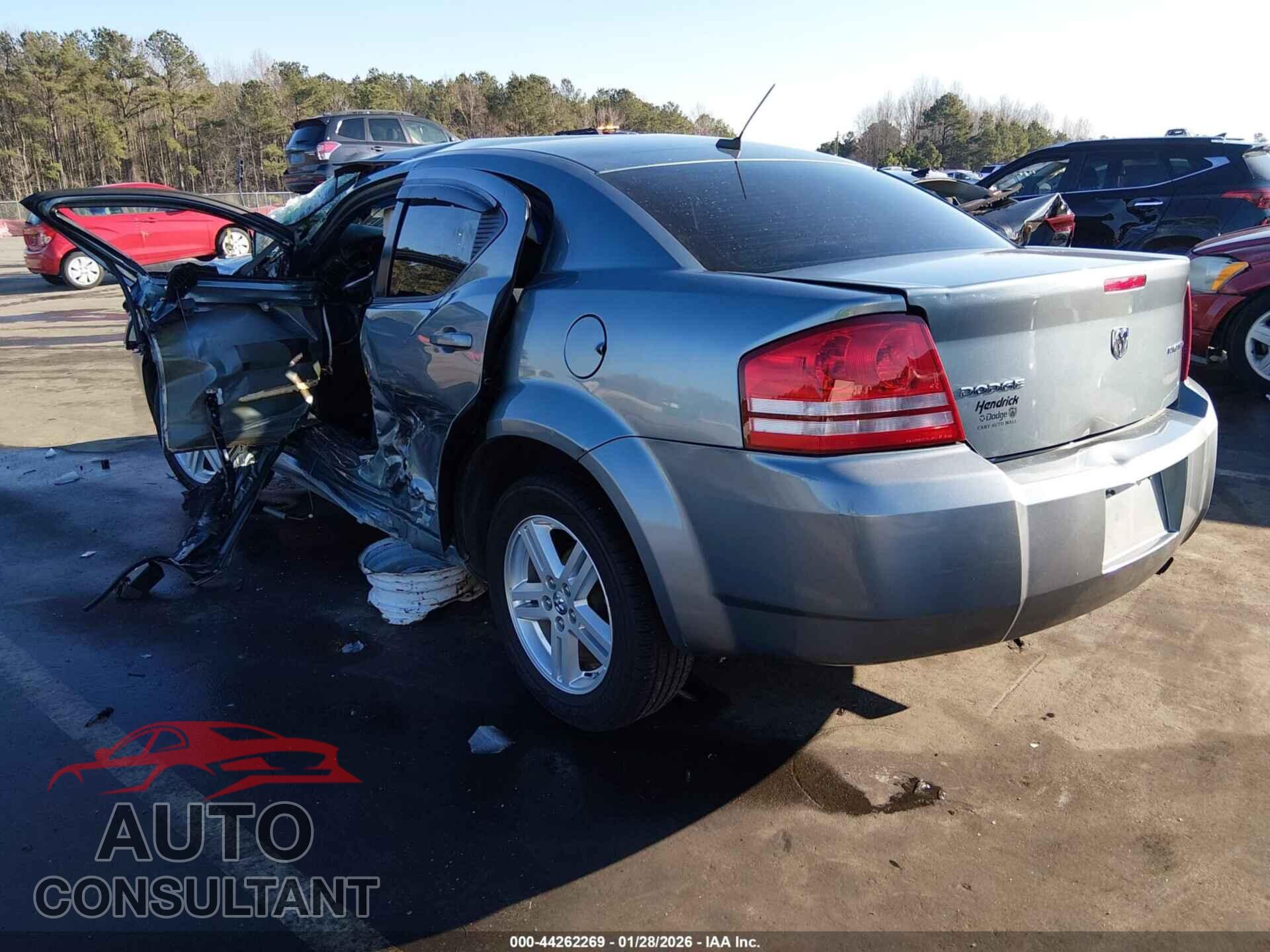 DODGE AVENGER 2010 - 1B3CC1FB5AN191908
